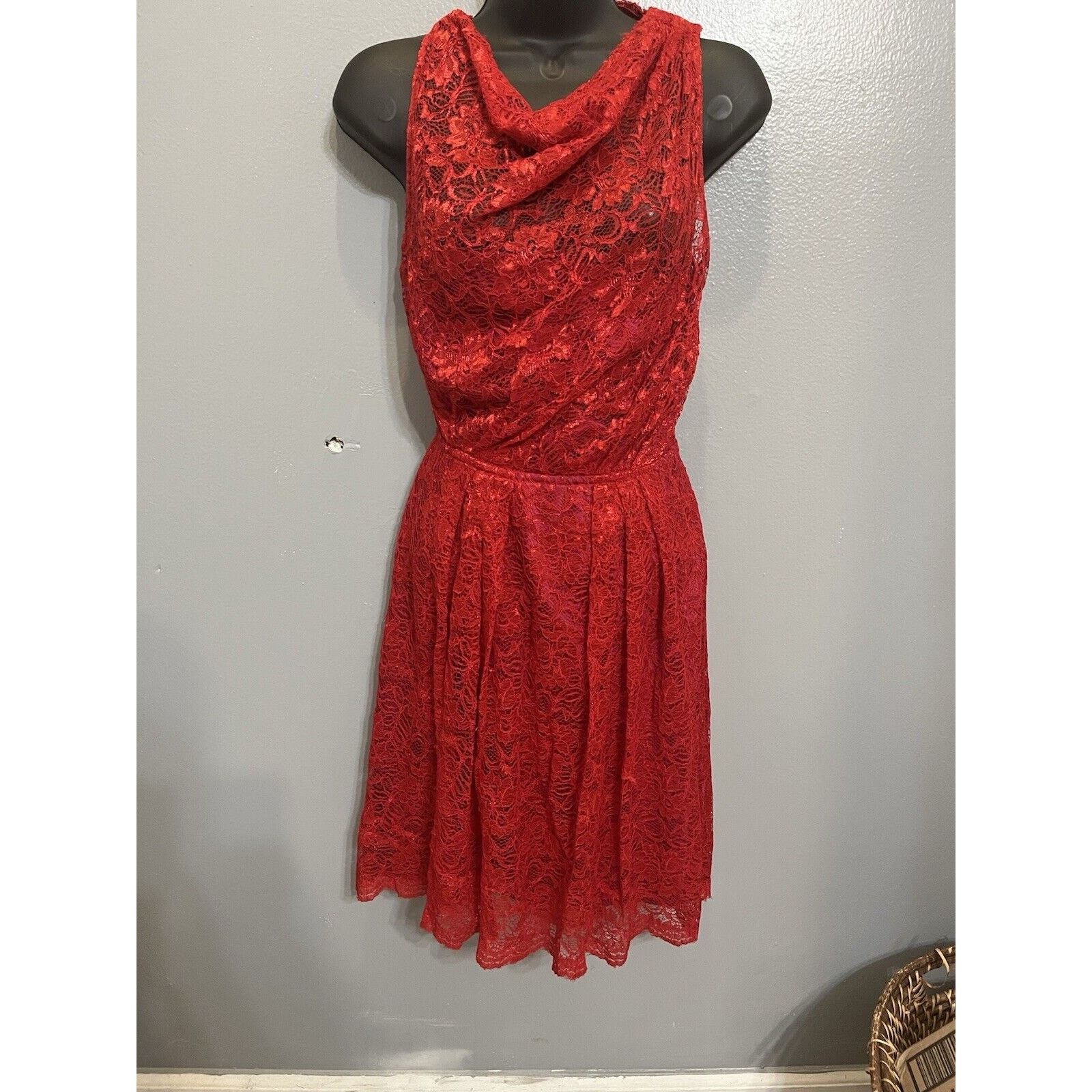 Other Sophies ballet Red Lace dress 0 Size XS / US 0-2 / IT 36-38 - 2 Thumbnail