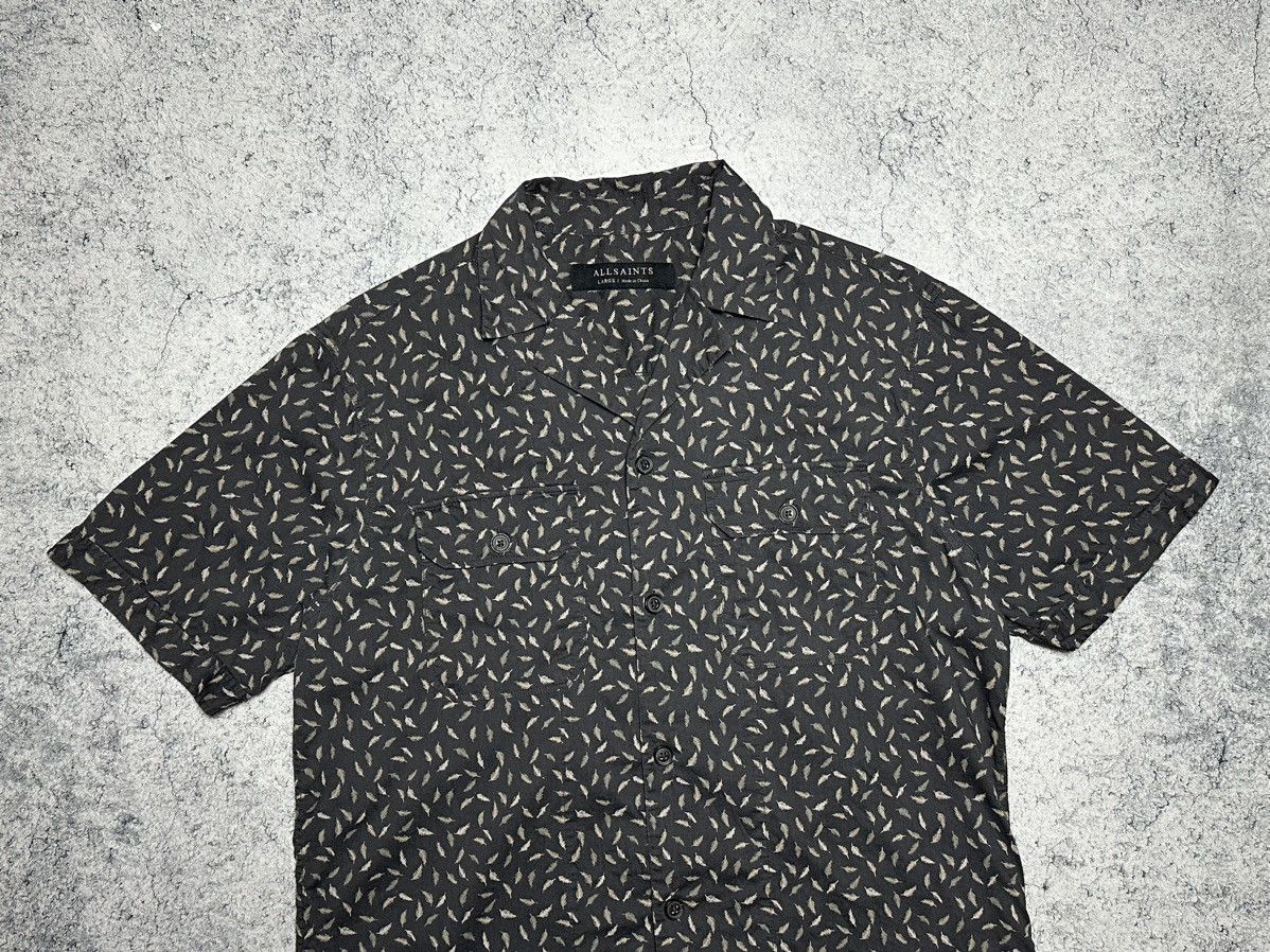 Allsaints Allsaints 'Glide' Hawaiian Print Shirt Size US L / EU 52-54 / 3 - 2 Thumbnail