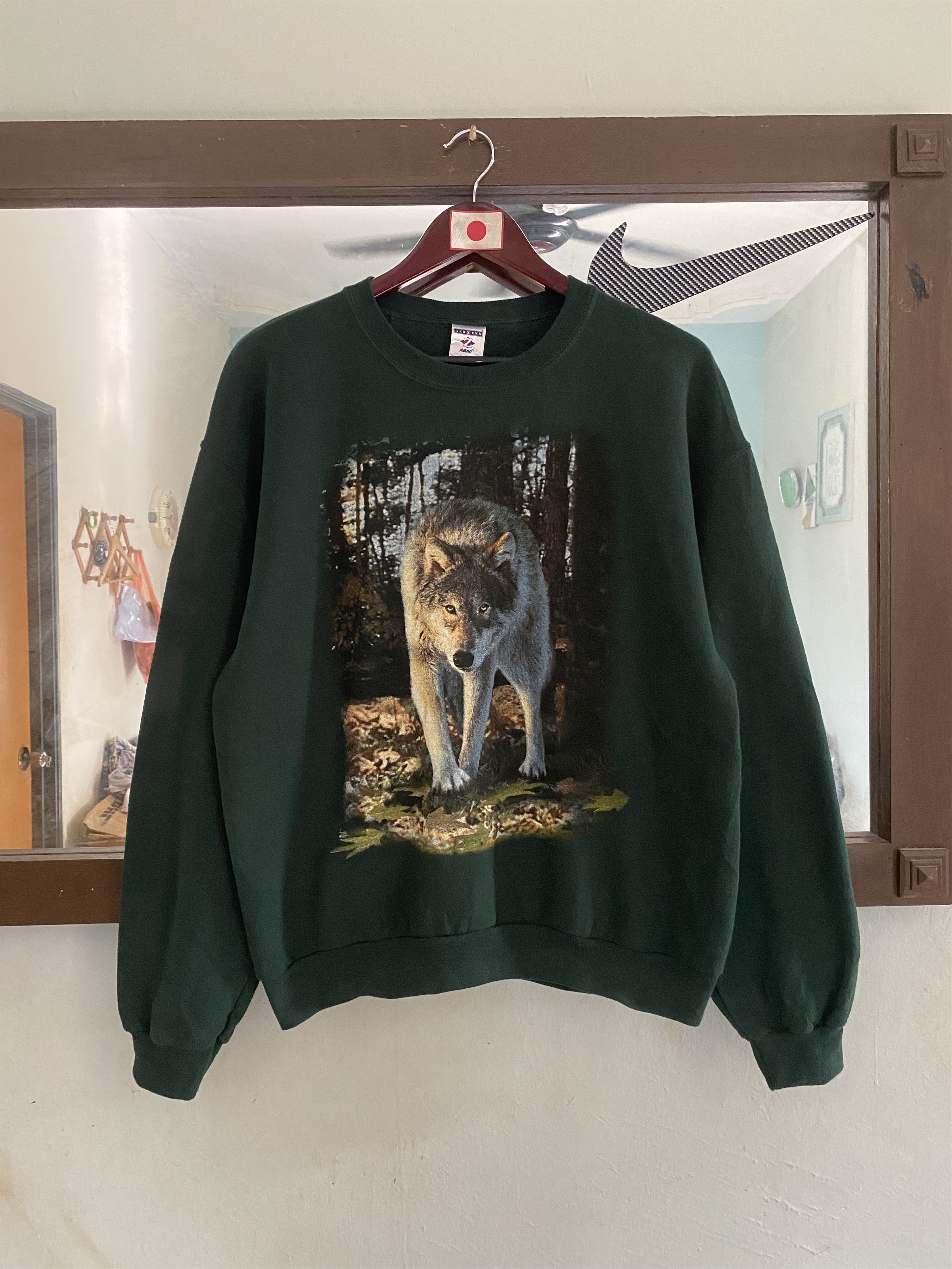 Anime × Habitat × Vintage Vintage Animal Habitat Jerzees Sweatshirt Size US M / EU 48-50 / 2 - 1 Thumbnail