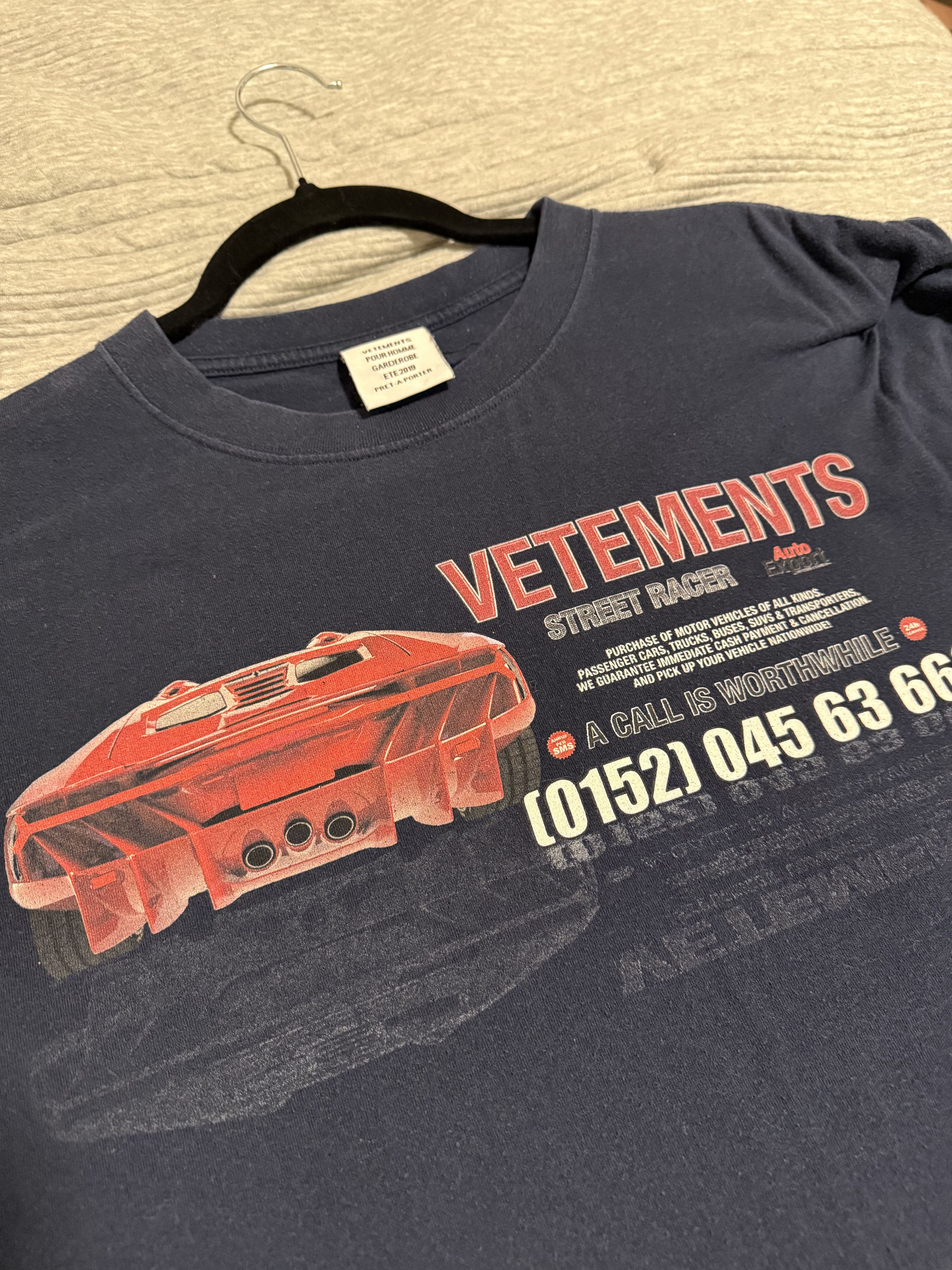 Vetements Vetements Street Racer Shirt Size US L / EU 52-54 / 3 - 7 Thumbnail