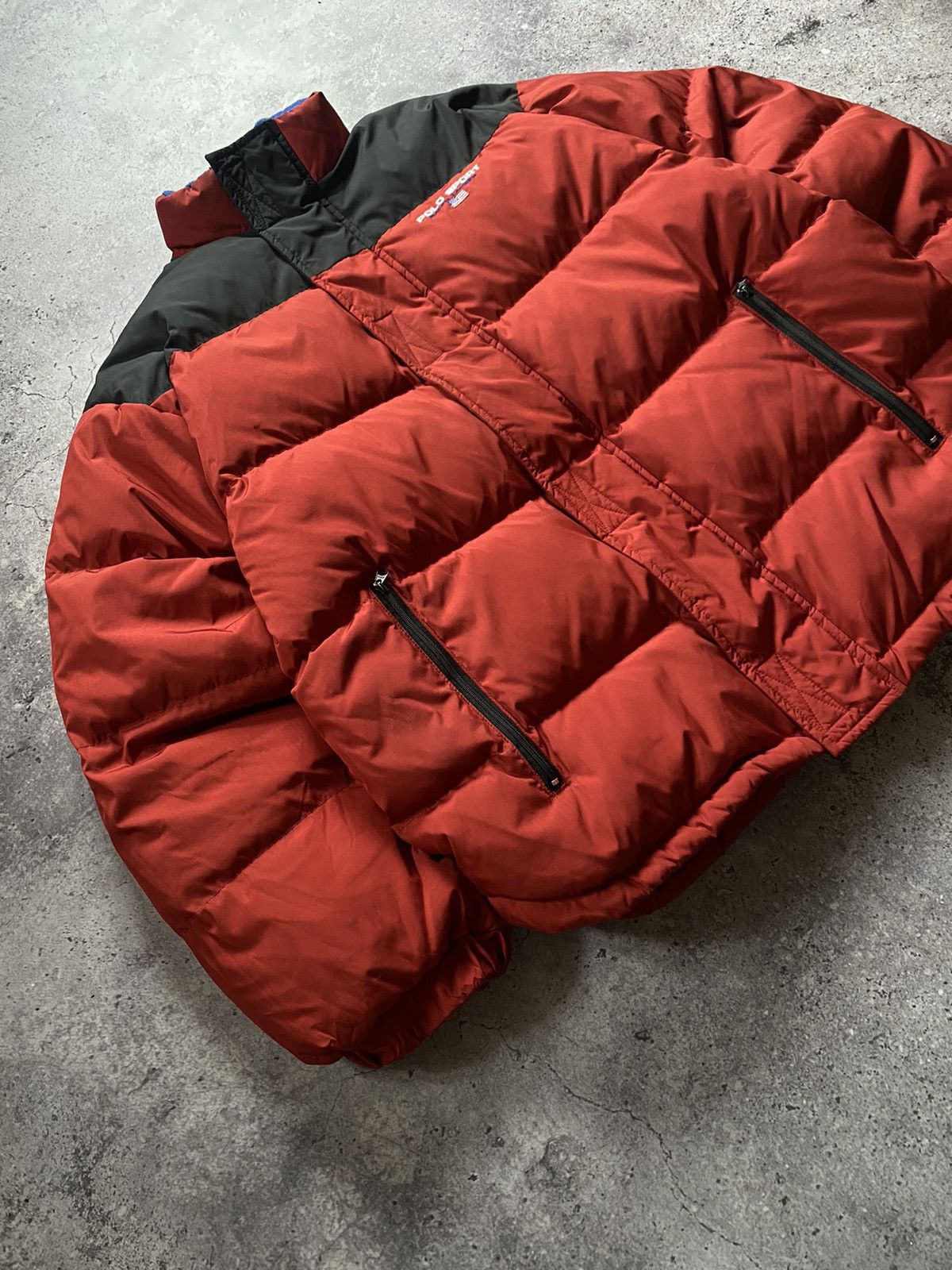 Polo Ralph Lauren × Vintage Vintage 90s Polo Sport Ralph Lauren Puffer Down Jacket Size US L / EU 52-54 / 3 - 3 Thumbnail