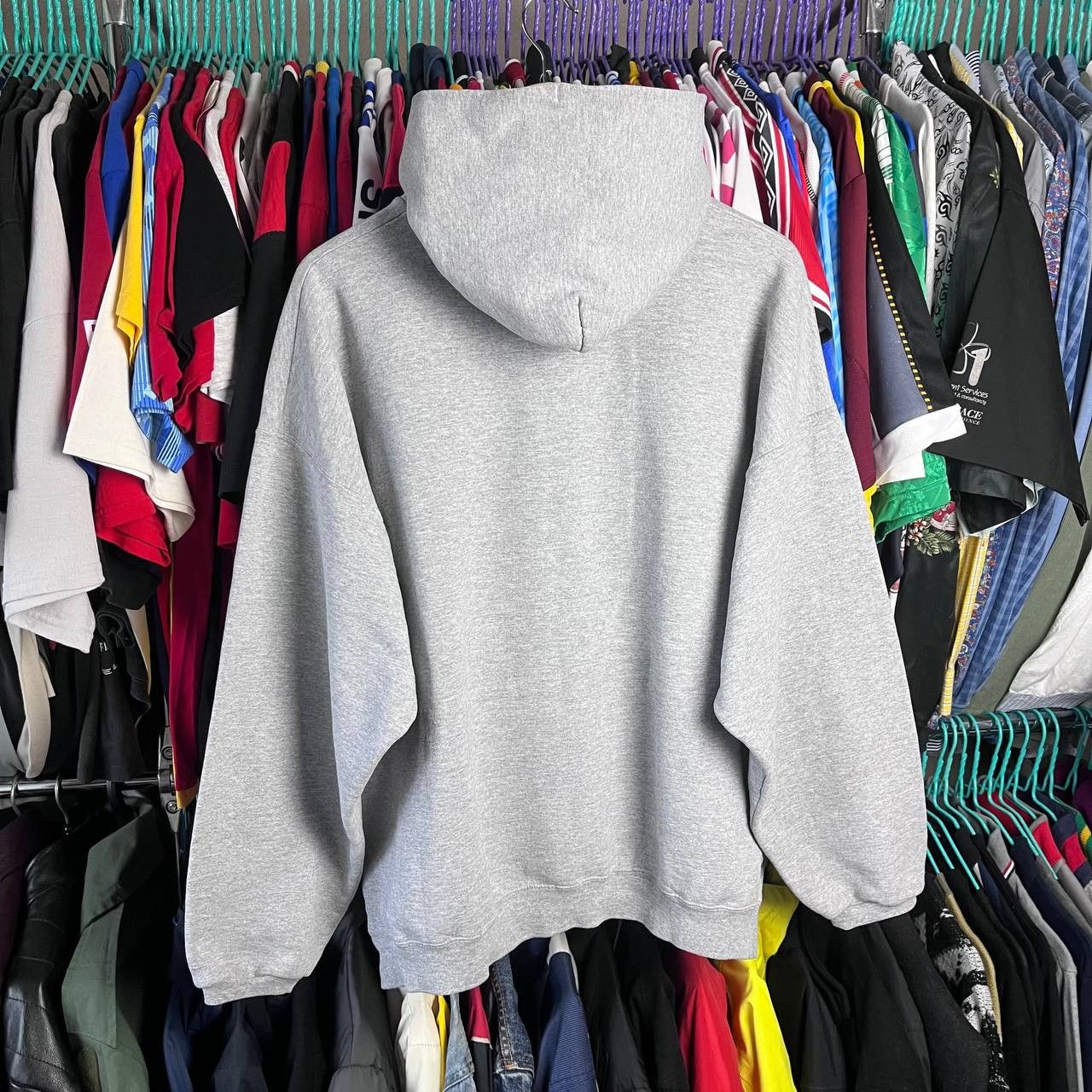 Thrasher Vintage Thrasher Skateboarding SK8 Gray Hoodie Box Fit Size US L / EU 52-54 / 3 - 5 Thumbnail