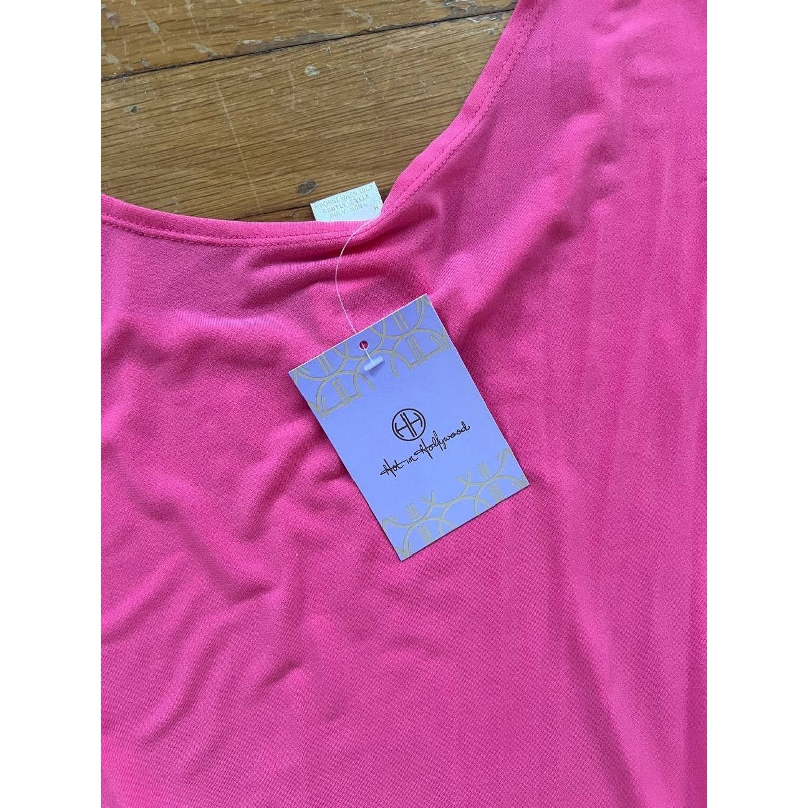 & Other Stories Hot in Hollywood Womens 2X Maxi Pink Cap Sleeve A001844 Size XXL / US 16-18 / IT 52-54 - 3 Thumbnail