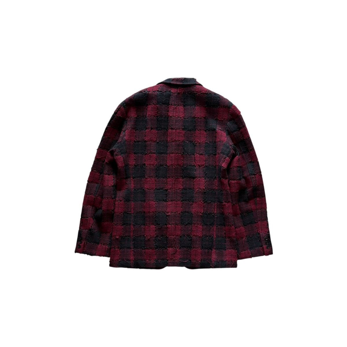 Takeo Kikuchi ARCHIVED DESIGNED TAKEO KIKUCHI Pacthed & Distressed Blazer Size 40R - 3 Thumbnail