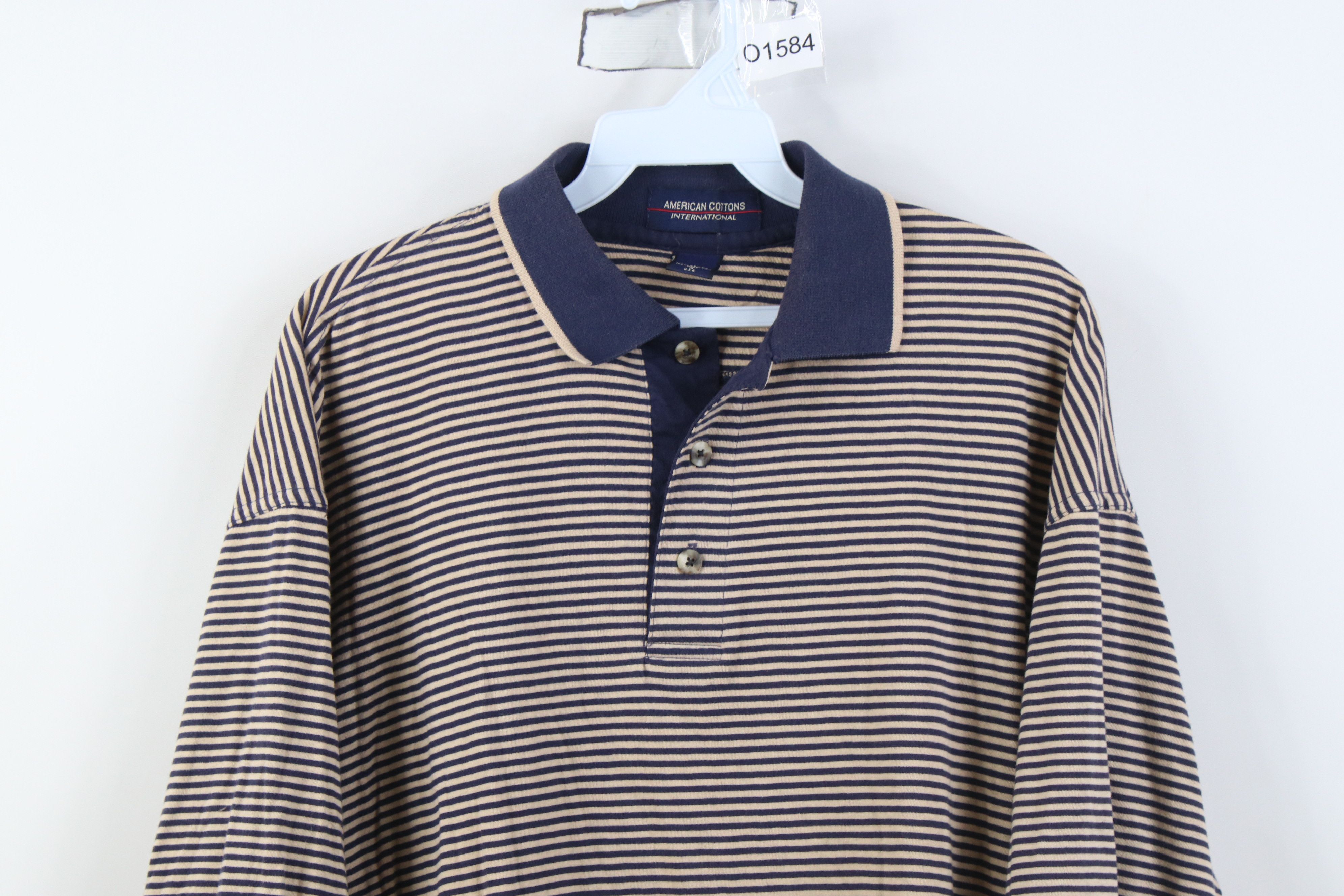 Vintage Vintage 90s Streetwear Knit Collared Golf Polo Shirt USA Size US L / EU 52-54 / 3 - 2 Thumbnail