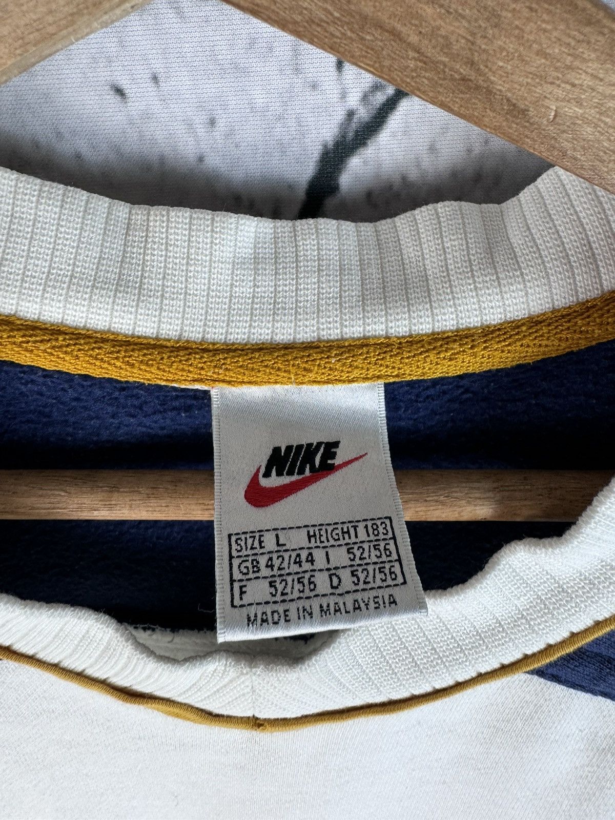 Nike 90s Vintage Nike Center Logo Embroidered Swoosh Crewneck Size US L / EU 52-54 / 3 - 3 Thumbnail