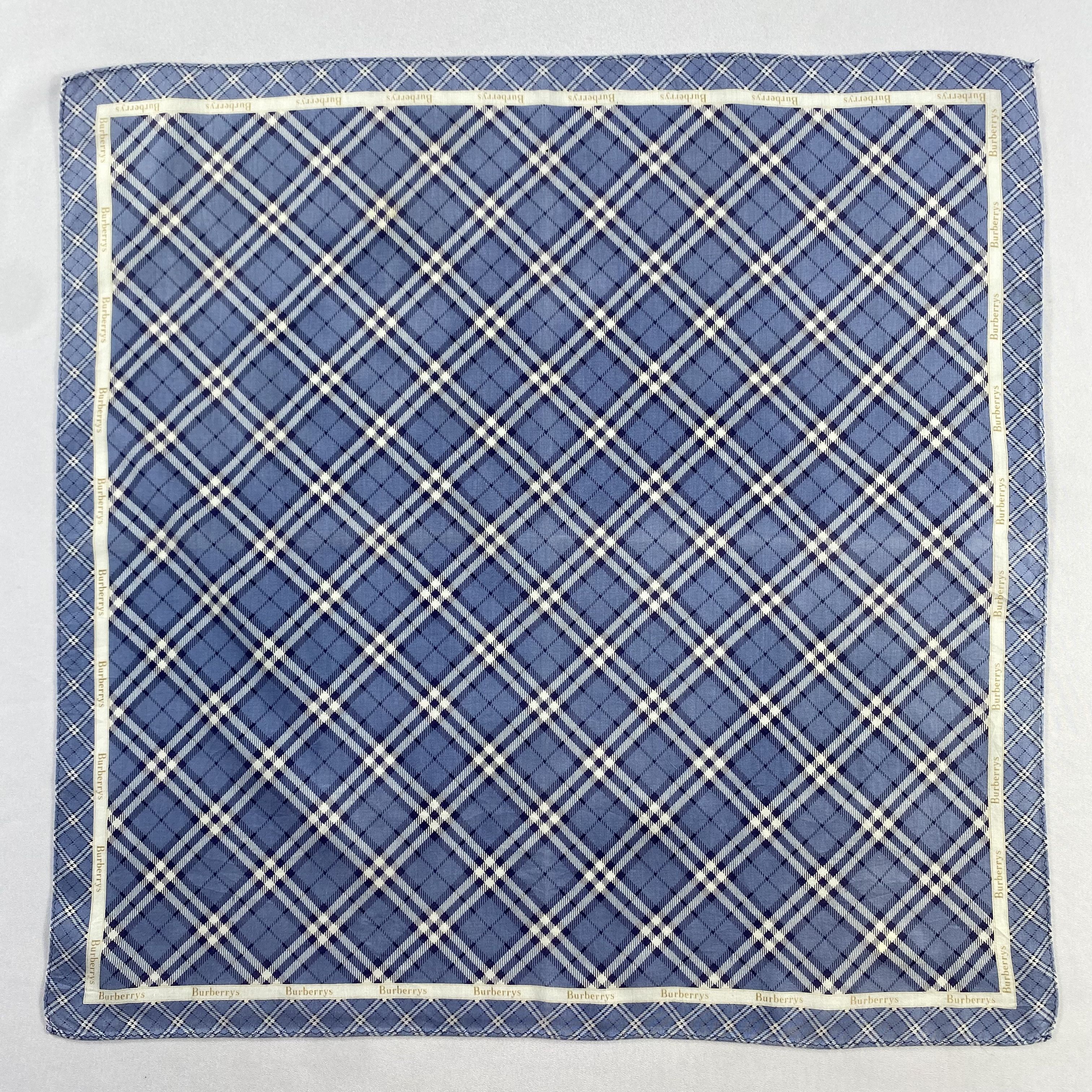 Burberry × Vintage Burberry Handkerchief / Neckerchief / Bandana-P624 Size ONE SIZE - 1 Thumbnail