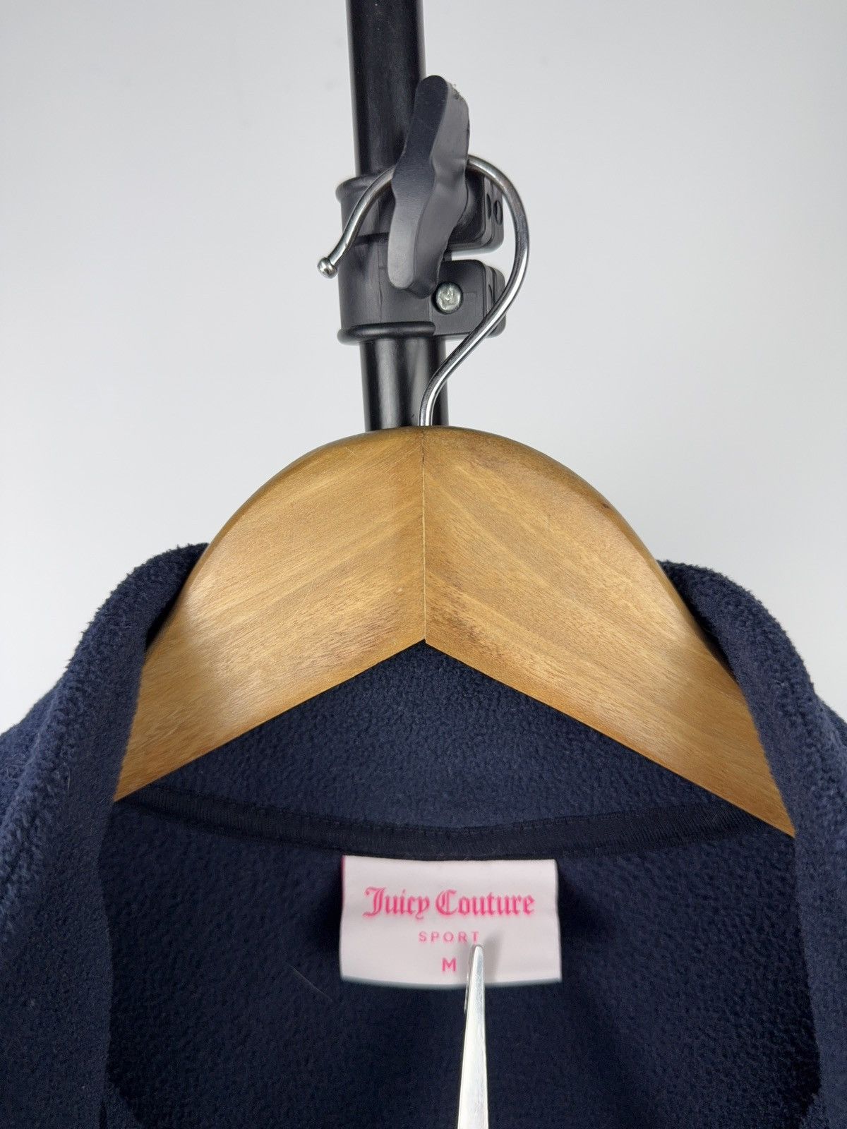 Juicy Couture 00s Y2K Juicy Couture Sport Fleece Zip Jacket Logo Pocket Size M / US 6-8 / IT 42-44 - 6 Thumbnail