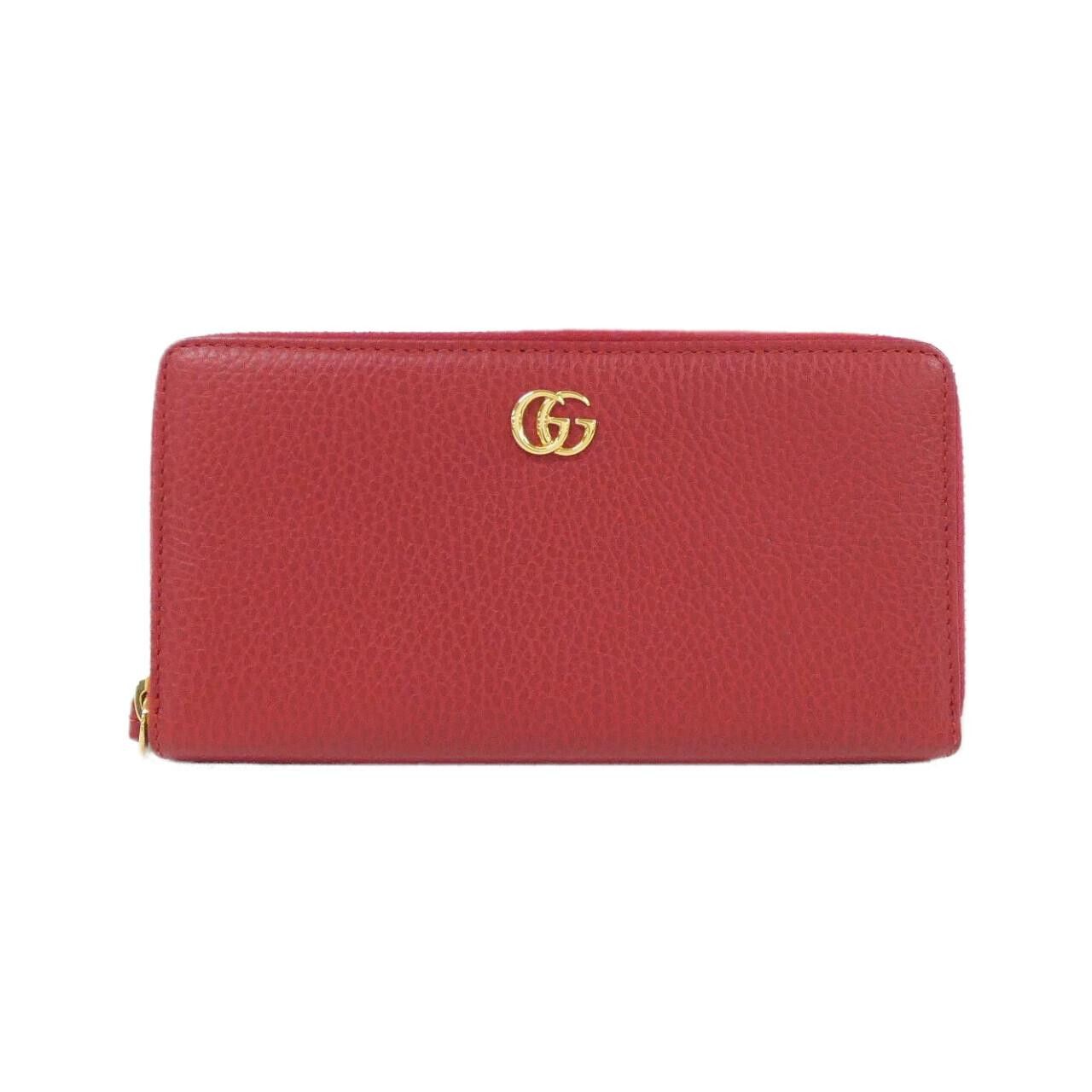Gucci Gucci Gucci PETIT MARMONT Leather Long Wallet Leather Long Wallet 456117CAO0G DUTY FREE for USA Size ONE SIZE - 1 Thumbnail