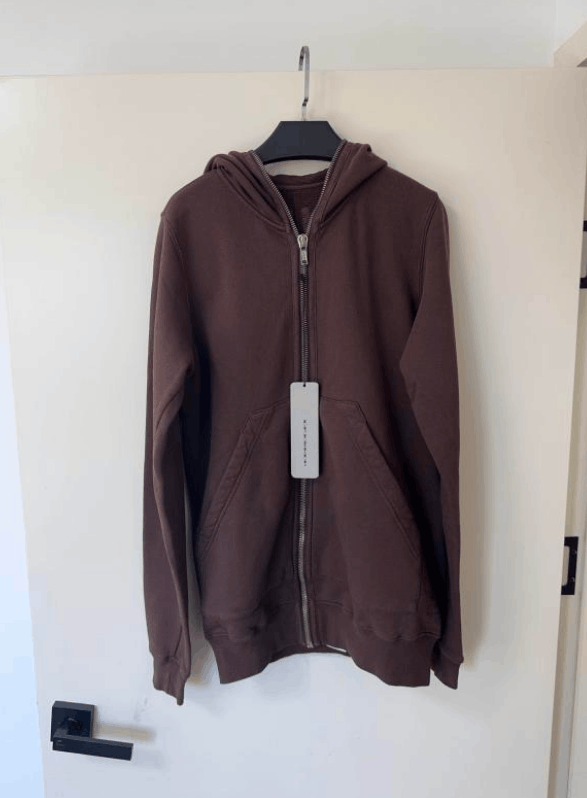 Rick Owens Rick Owens Solid Color Hooded Sweatshirt Jacket Size US XS / EU 42 / 0 - 1 Thumbnail