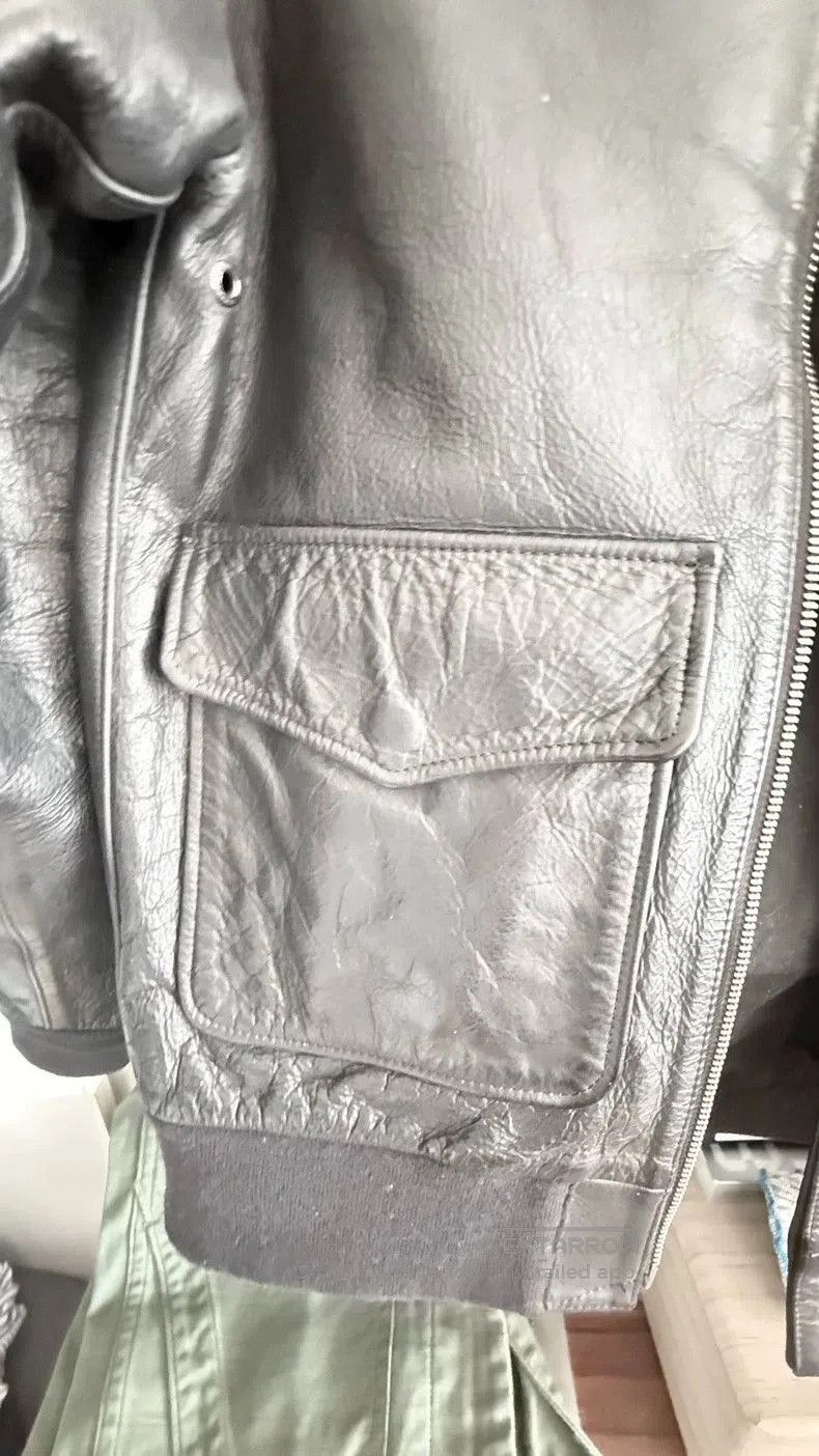 Neighborhood Neighborhood Lambskin Flight Leather Jacket. Size US S / EU 44-46 / 1 - 3 Thumbnail