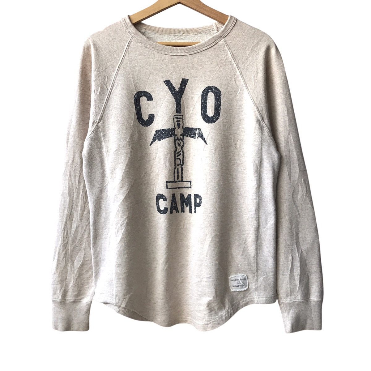 BARNS OUTFITTERS × Japanese Brand Barns Outfitters Japan CYO Camp Native Crewneck Sweatshirt Size US M / EU 48-50 / 2 - 1 Thumbnail
