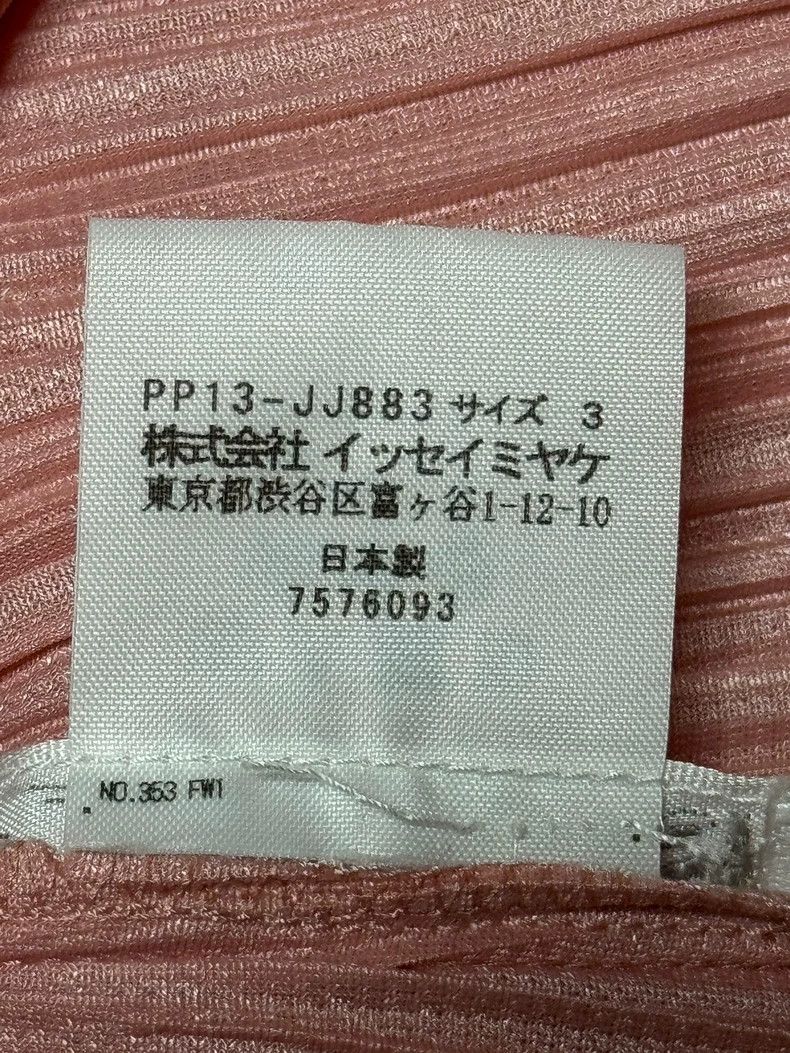 Issey Miyake Issey Miyake size:3 Pink pleated cardigan Size S / US 4 / IT 40 - 5 Thumbnail