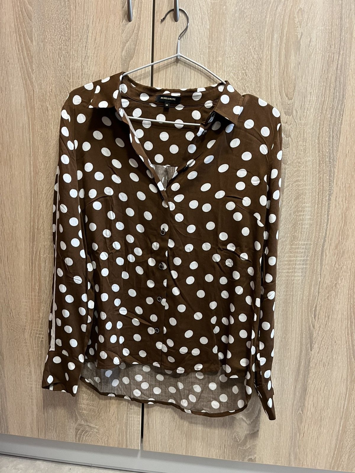 Vintage Brown shirt Size XS / US 0-2 / IT 36-38 - 1 Thumbnail