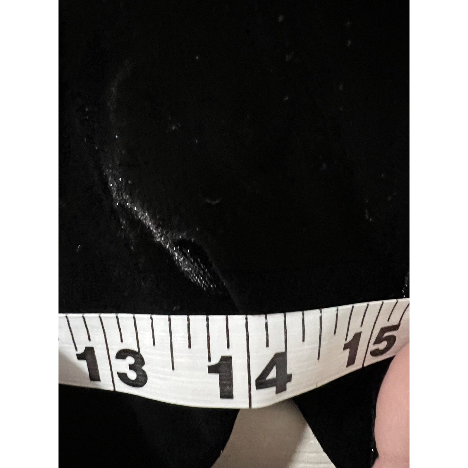 & Other Stories Celo Women Long Sleeve Velvet Blouse Black Size M A001791 Size M / US 6-8 / IT 42-44 - 3 Thumbnail