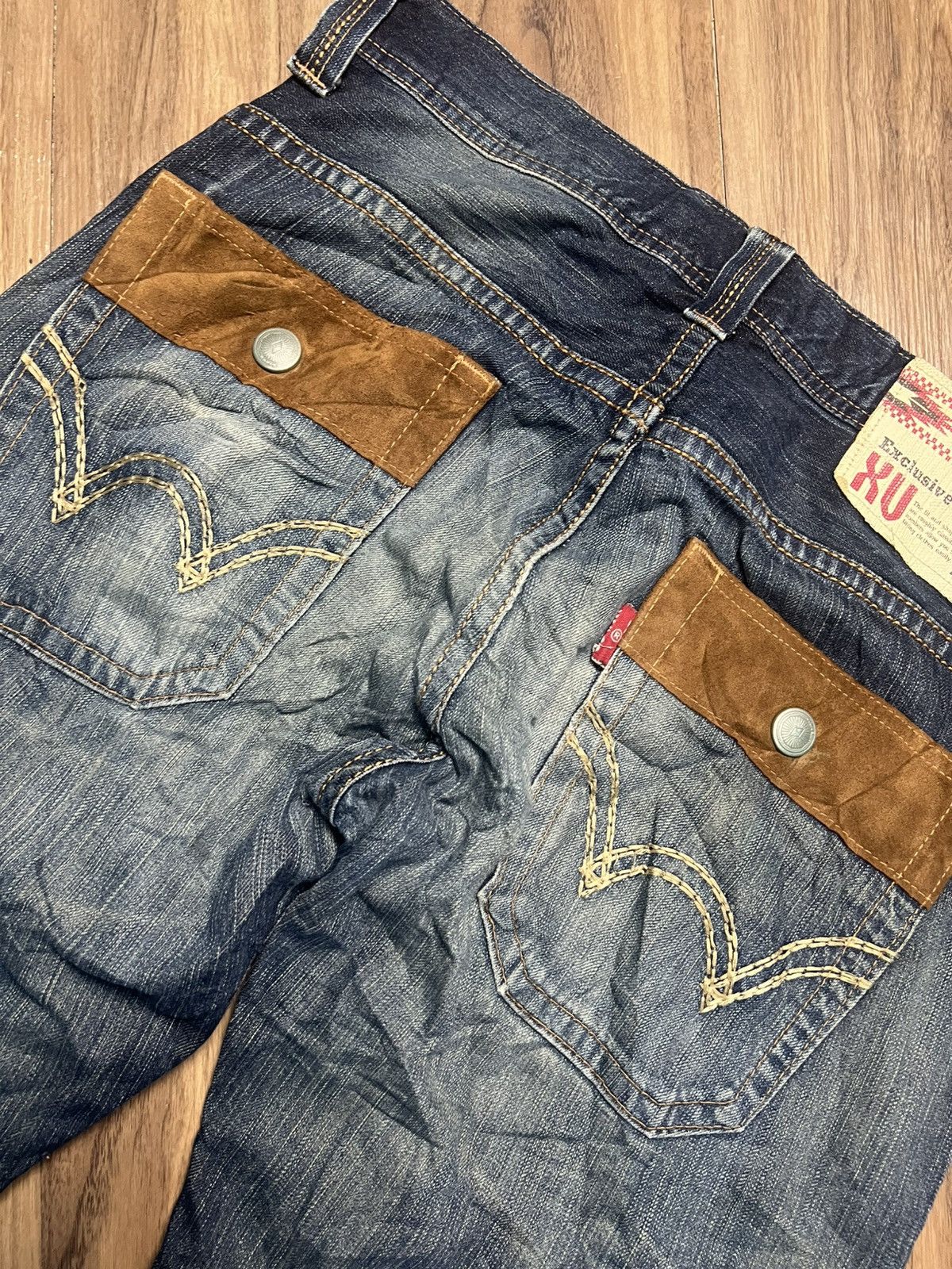 Edwin RARE Edwin XU Vintage Cargo Jeans (W34) Made in Japan (42) Size US 34 / EU 50 - 12 Thumbnail