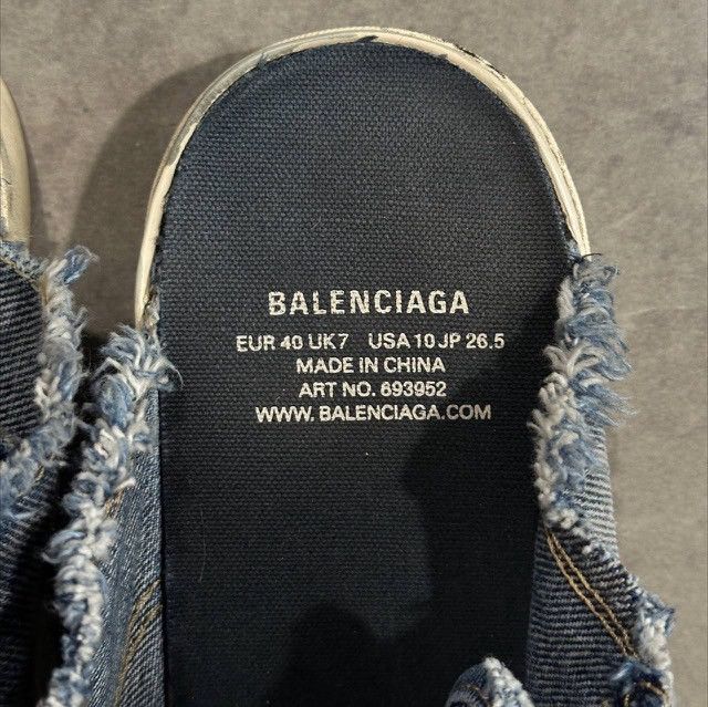 Balenciaga Balenciaga mules in blue Size US 7 / EU 40 - 4 Thumbnail