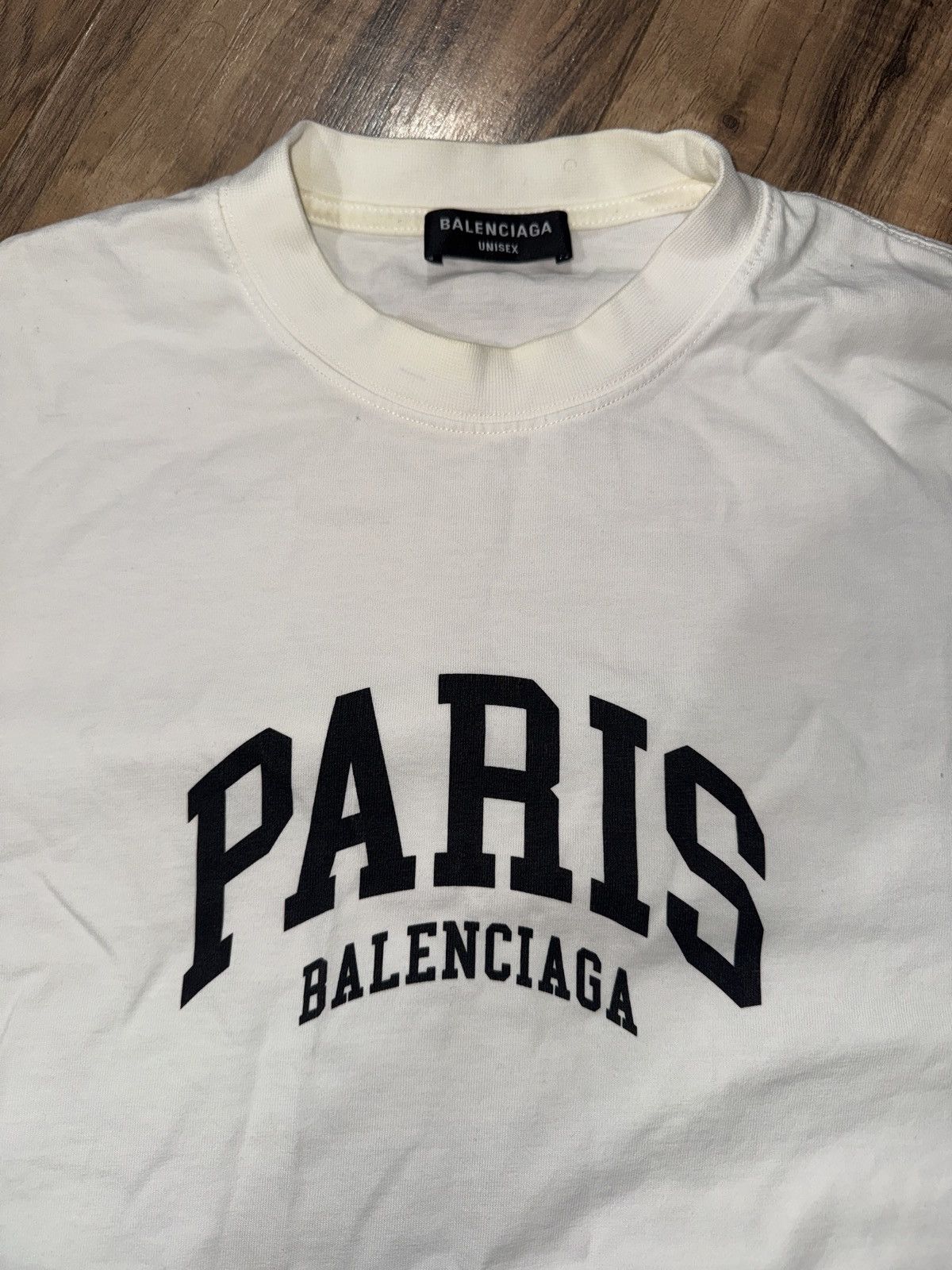 Balenciaga Balenciaga Paris T-shirt Size US S / EU 44-46 / 1 - 2 Thumbnail