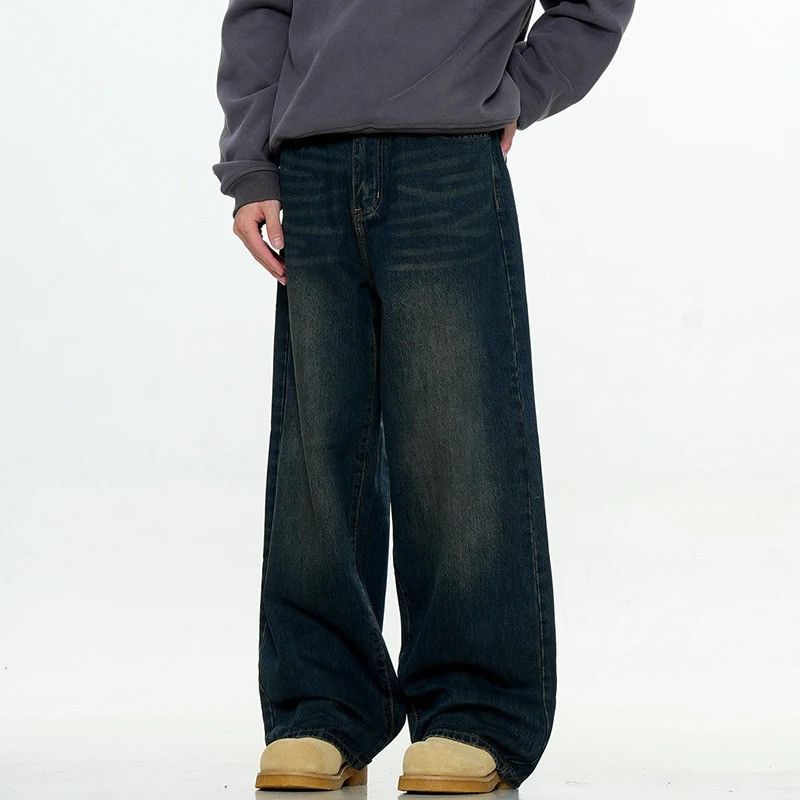Jean × Vintage Casual Worn-out Jeans Size US 32 / EU 48 - 4 Thumbnail