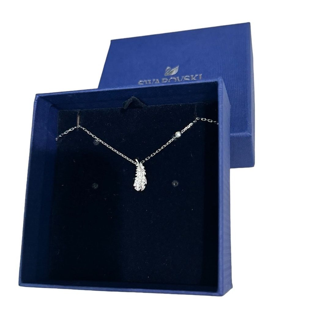 Swarovski Swarovski Crystal Naughty Mini Rhodium-Plated Necklace New Size ONE SIZE - 2 Thumbnail
