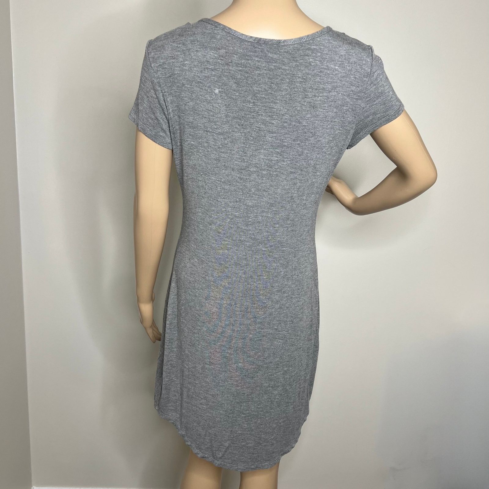 Other Kristin Nicole Gray T Shirt Dress Size M / US 6-8 / IT 42-44 - 3 Thumbnail