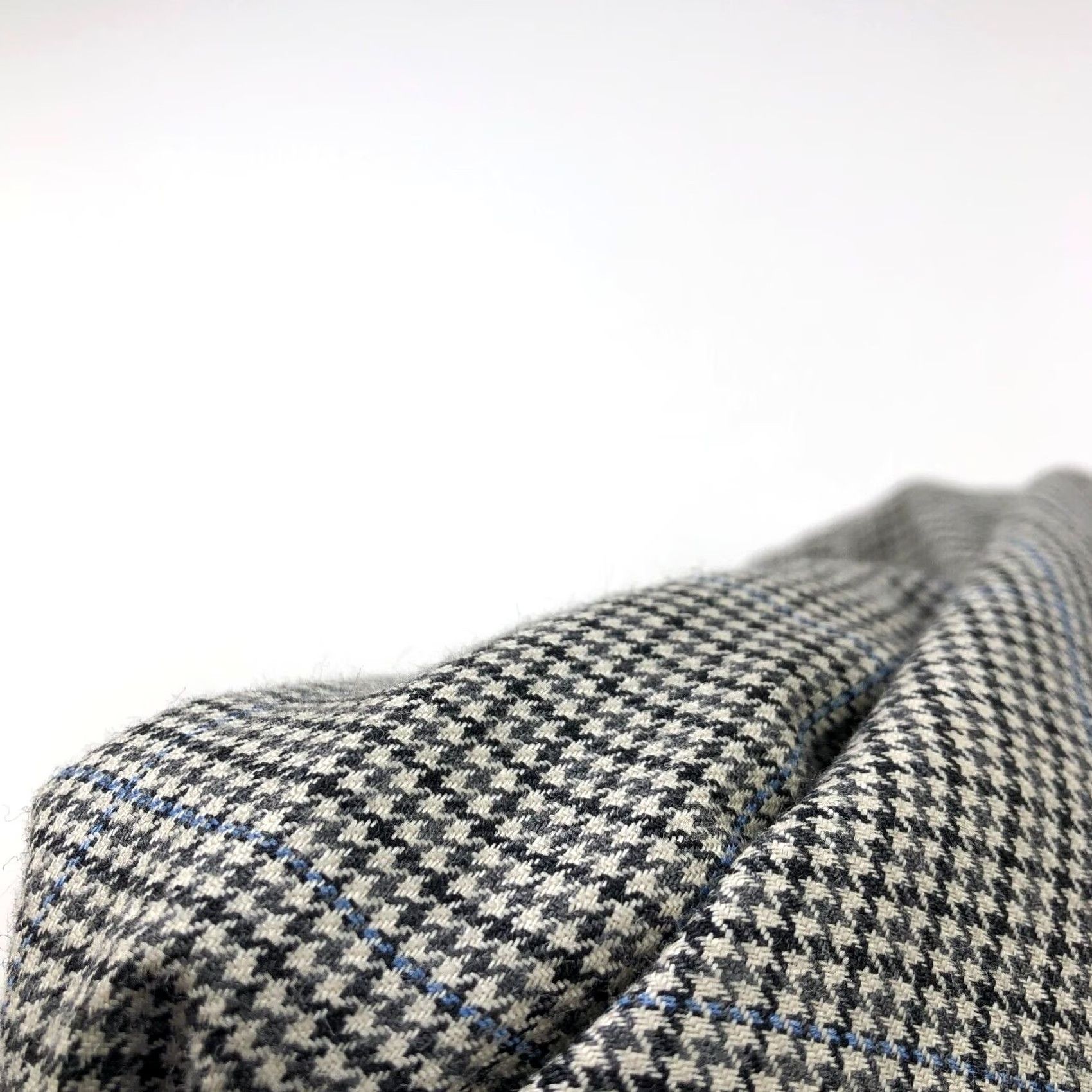 Brooks Brothers Brooks Brothers 346 Silk Wool 44L Houndstooth Gray Sport Coat Jacket Size US S / EU 44-46 / 1 - 5 Thumbnail