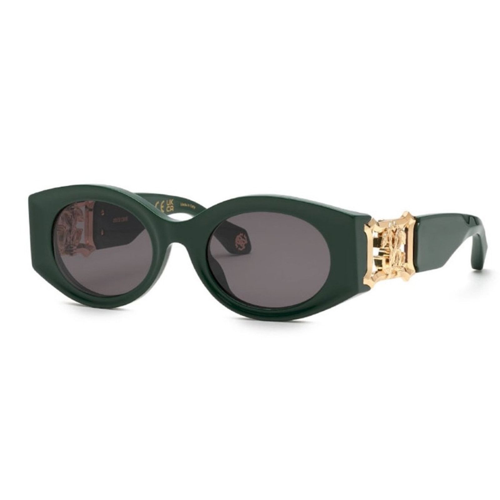 Roberto Cavalli Roberto Cavalli SRC064 0D80 Green Sunglasses NWT Authentic Size ONE SIZE - 1 Thumbnail