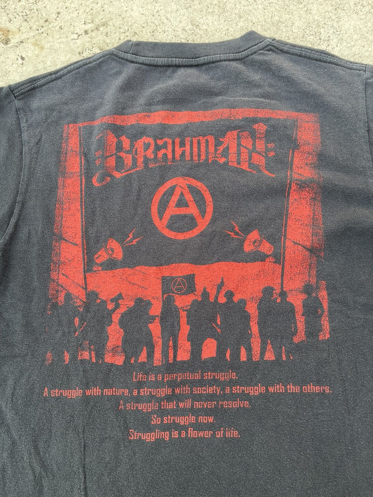 Vintage Vintage Brahman T shirt M Japan Punk Rock M Hardcore Metal Size US M / EU 48-50 / 2 - 9 Thumbnail