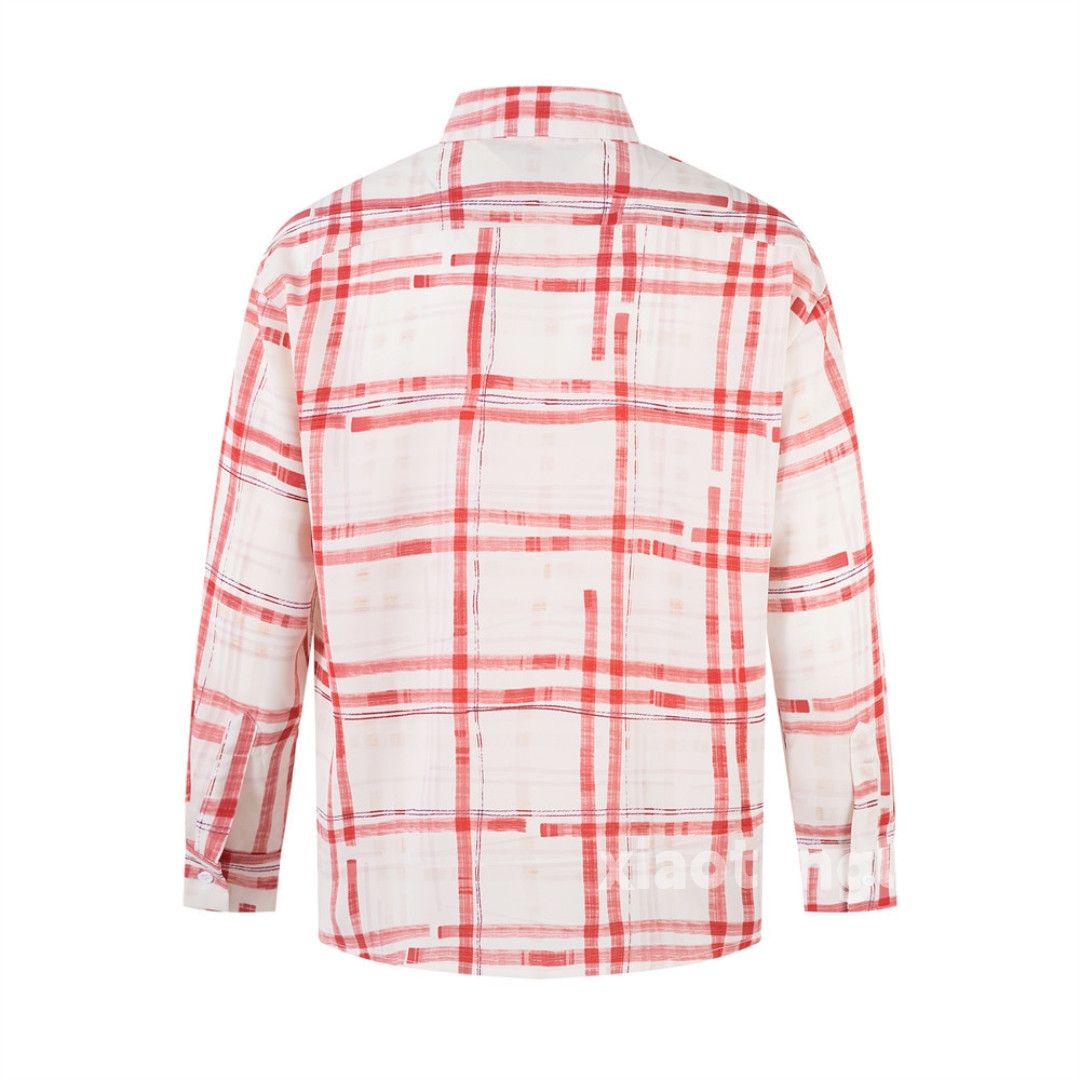 Vintage Unisex outdoor utility plaid yuppie y2k loose shirt Size US XL / EU 56 / 4 - 2 Thumbnail