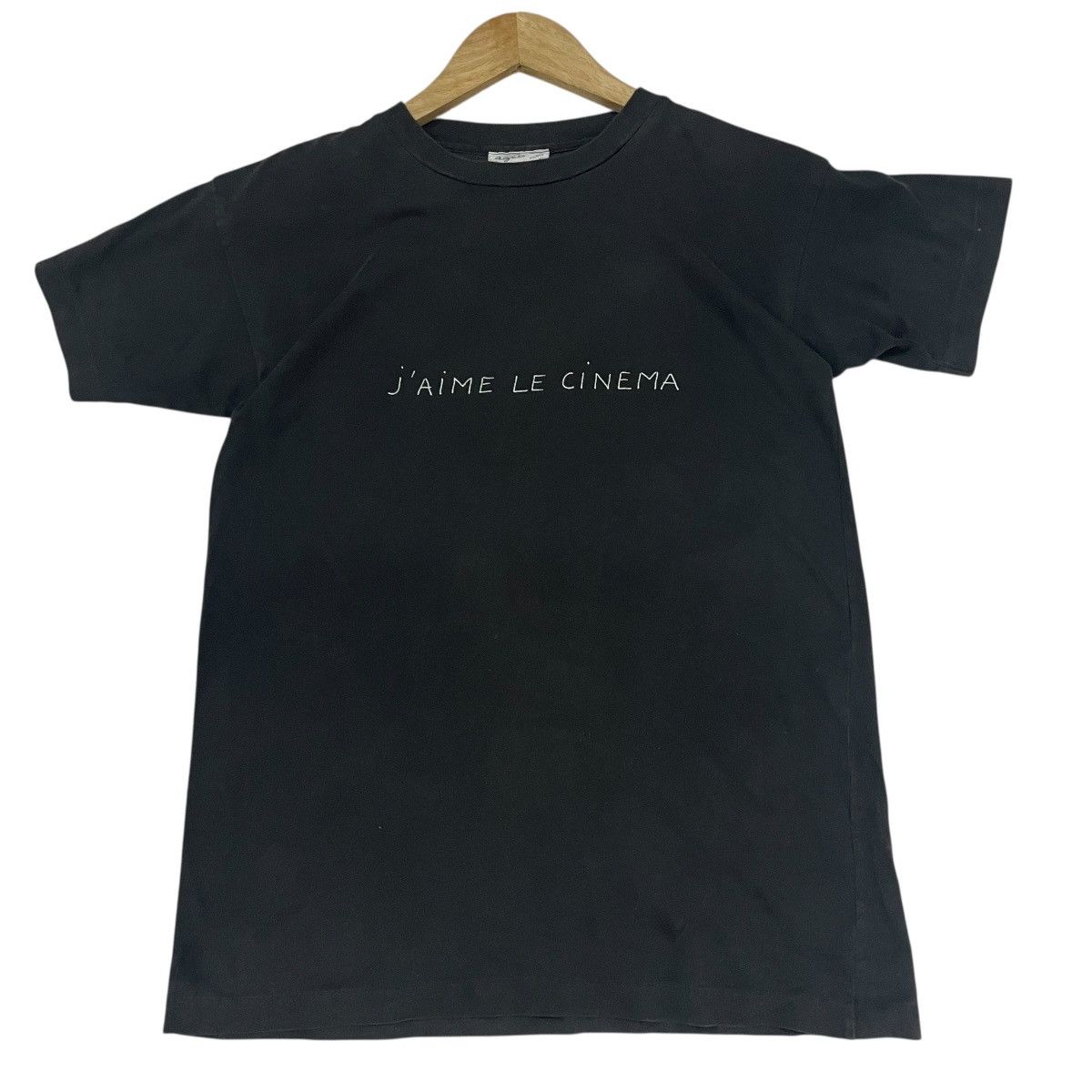 agnes b. Vintage Agnes B Cinema T-shirt Size L / US 10 / IT 46 - 1 Thumbnail