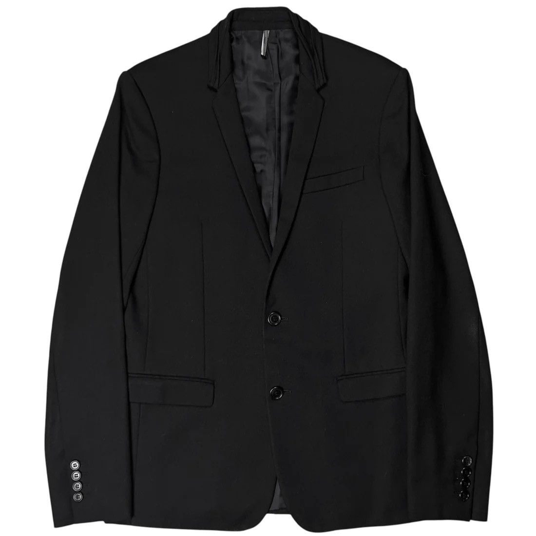 Dior Dior Homme Plisse Neck Blazer - SS10 Size US M / EU 48-50 / 2 - 1 Thumbnail