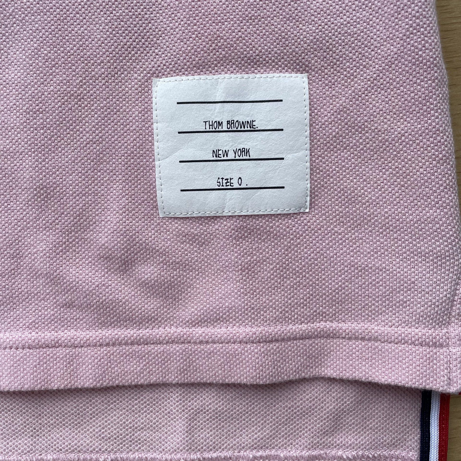 Thom Browne THOM BROWNE Pink Striped Button Polo Women 0 99New Size XS / US 0-2 / IT 36-38 - 4 Thumbnail
