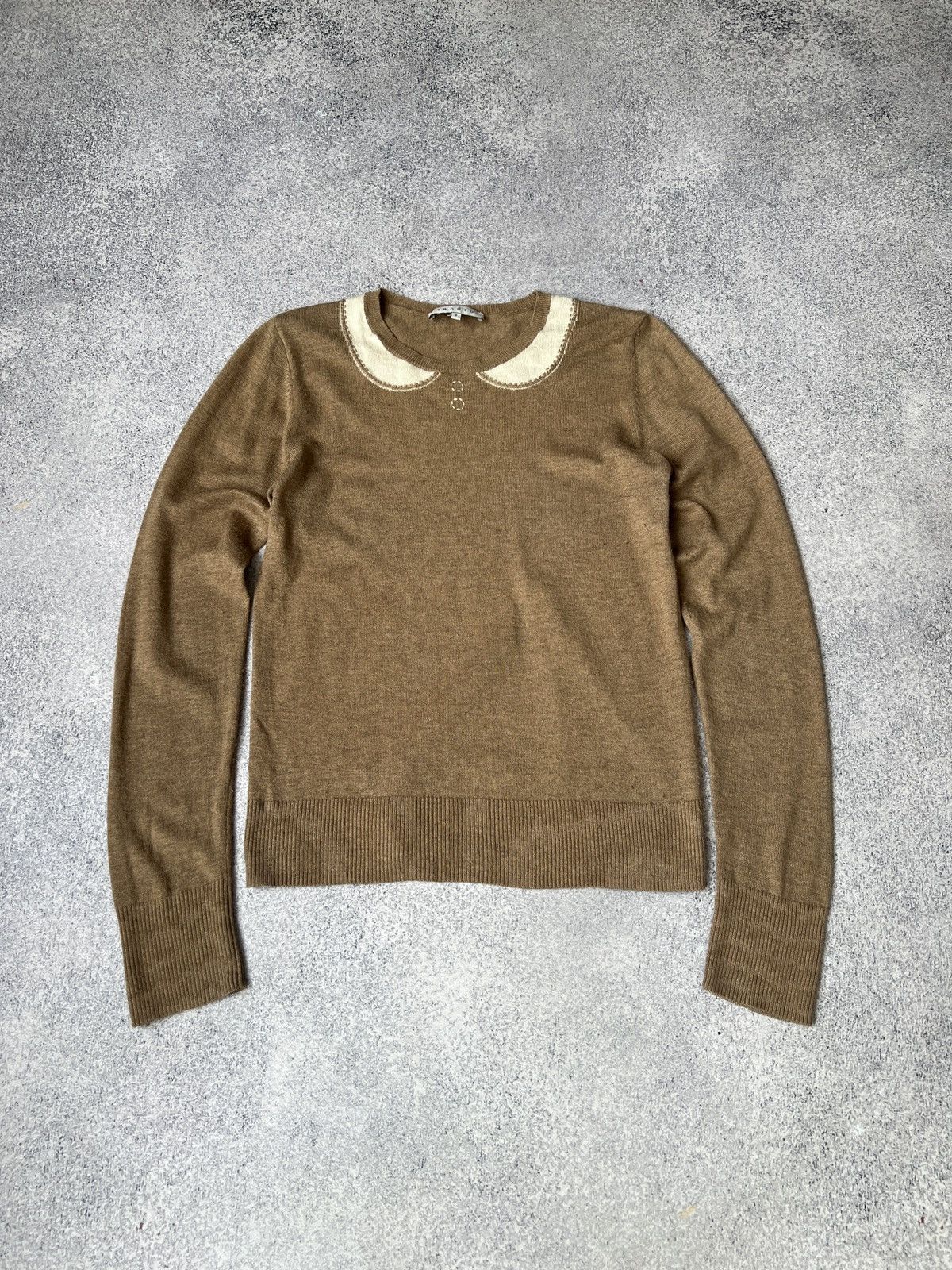 Sandro × Vintage Vintage Sandro women's luxury sweater Size XXS / US 00 / IT 34 - 3 Thumbnail