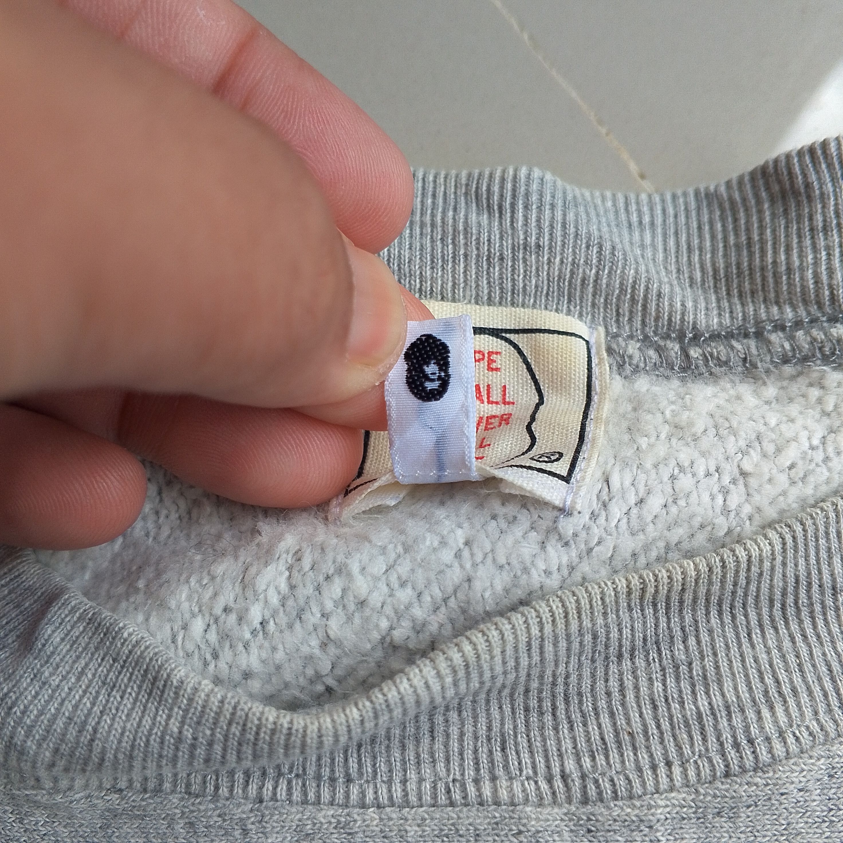 Vintage A Bathing Ape Ape Shall Never Kill Apes Sweatshirt Size US M / EU 48-50 / 2 - 5 Thumbnail