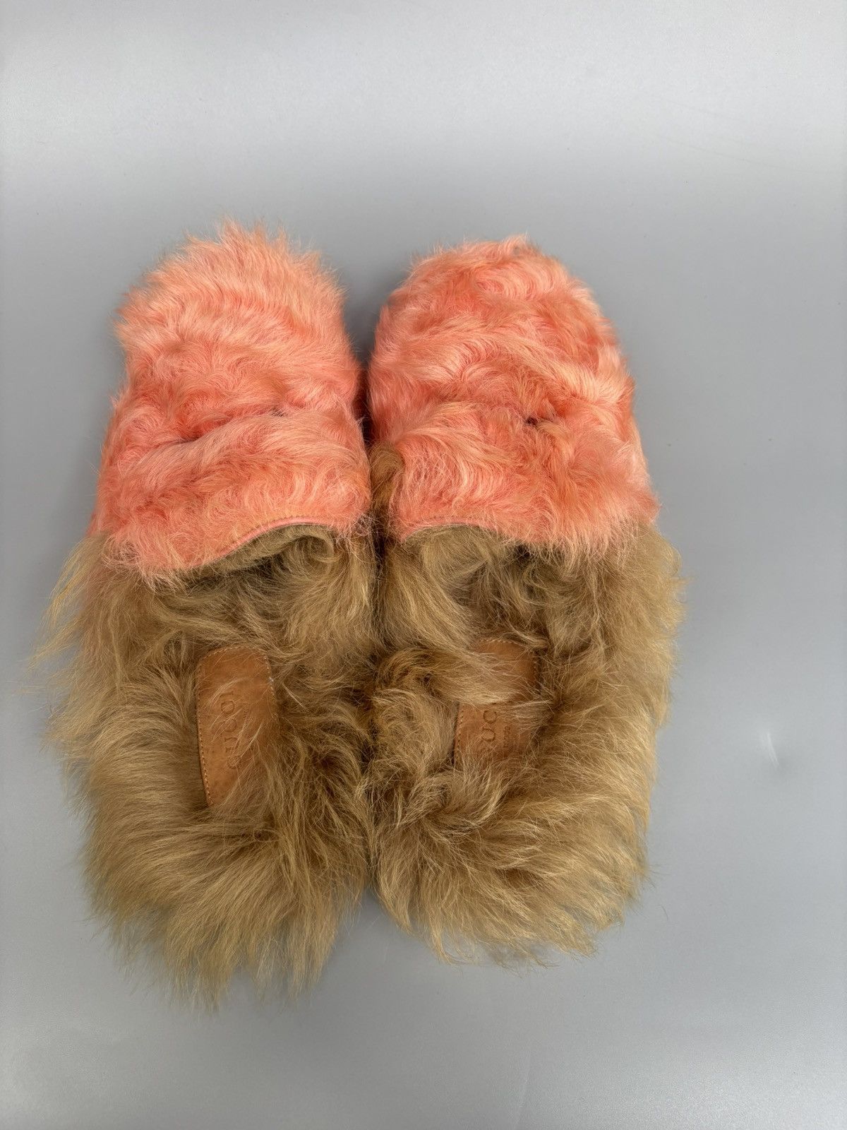 Gucci Gucci Princetown Shearling Pink Horsebit Mules Size US 8 / IT 38 - 9 Thumbnail