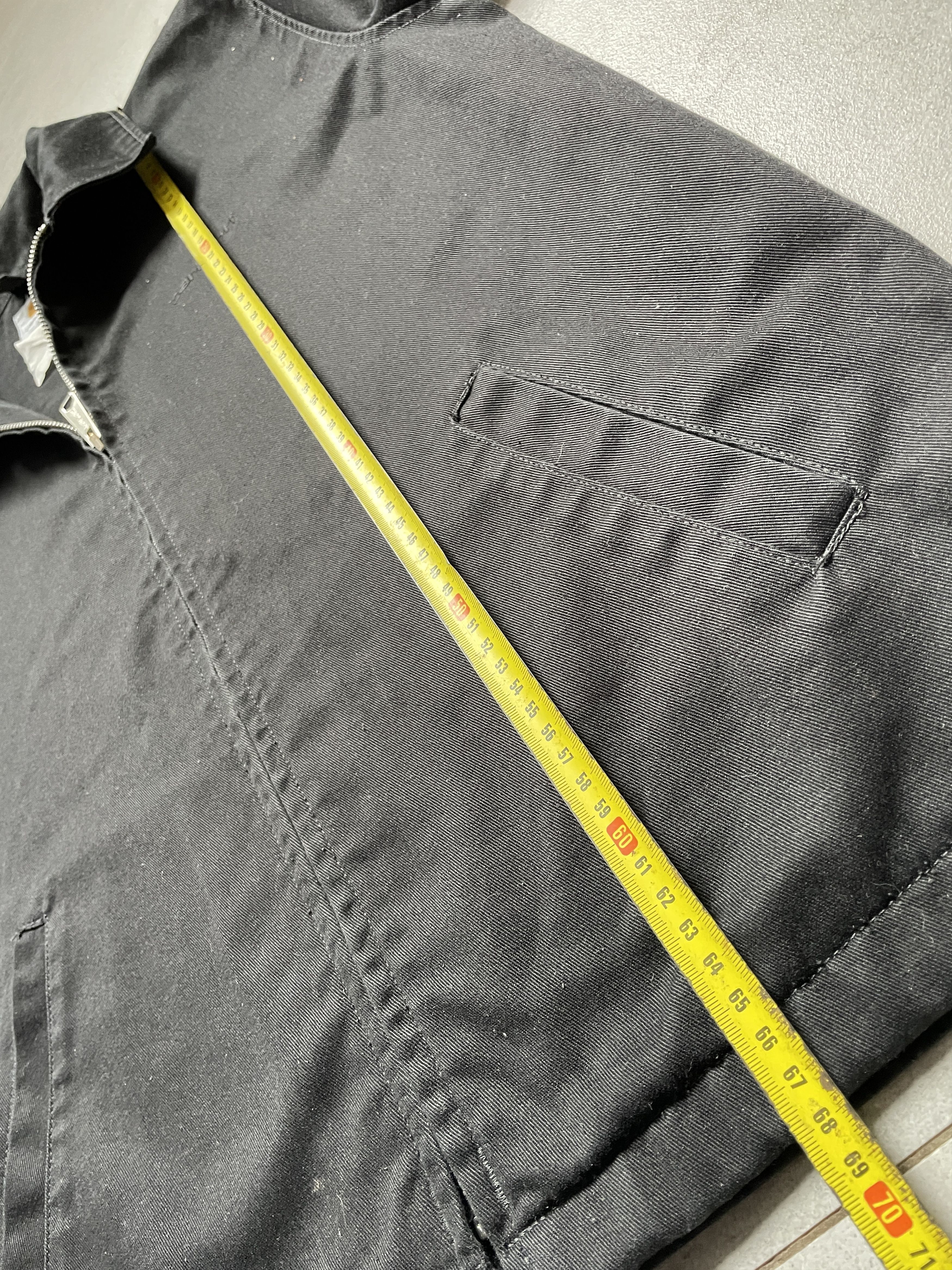 Carhartt VINTAGE CARHARTT BLACK DETROIT OVERSHIRT JACKET Size US L / EU 52-54 / 3 - 8 Thumbnail