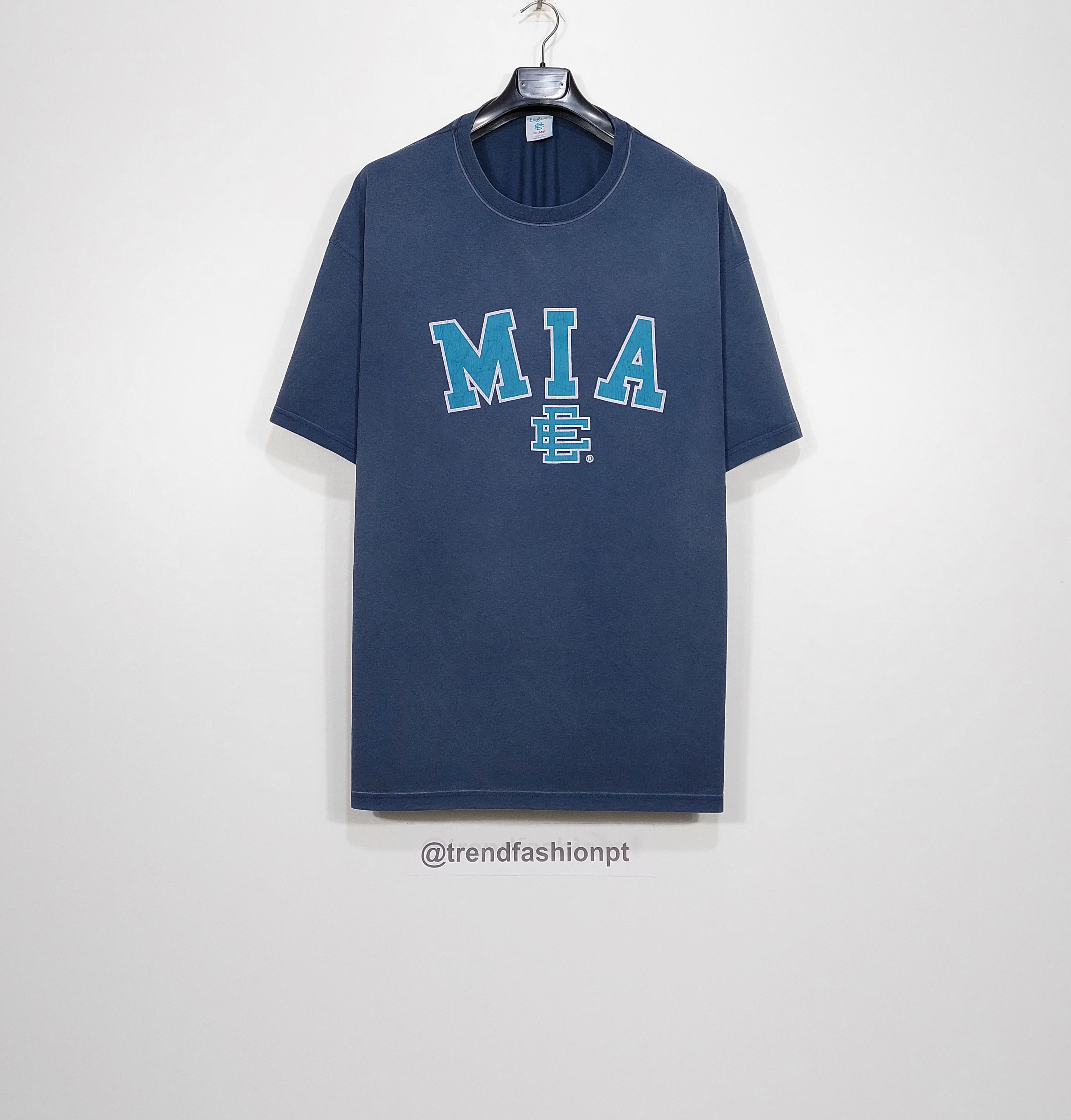 Eric Emanuel EE MIA ss tshirt - washed navy XXL Size US XXL / EU 58 / 5 - 1 Thumbnail