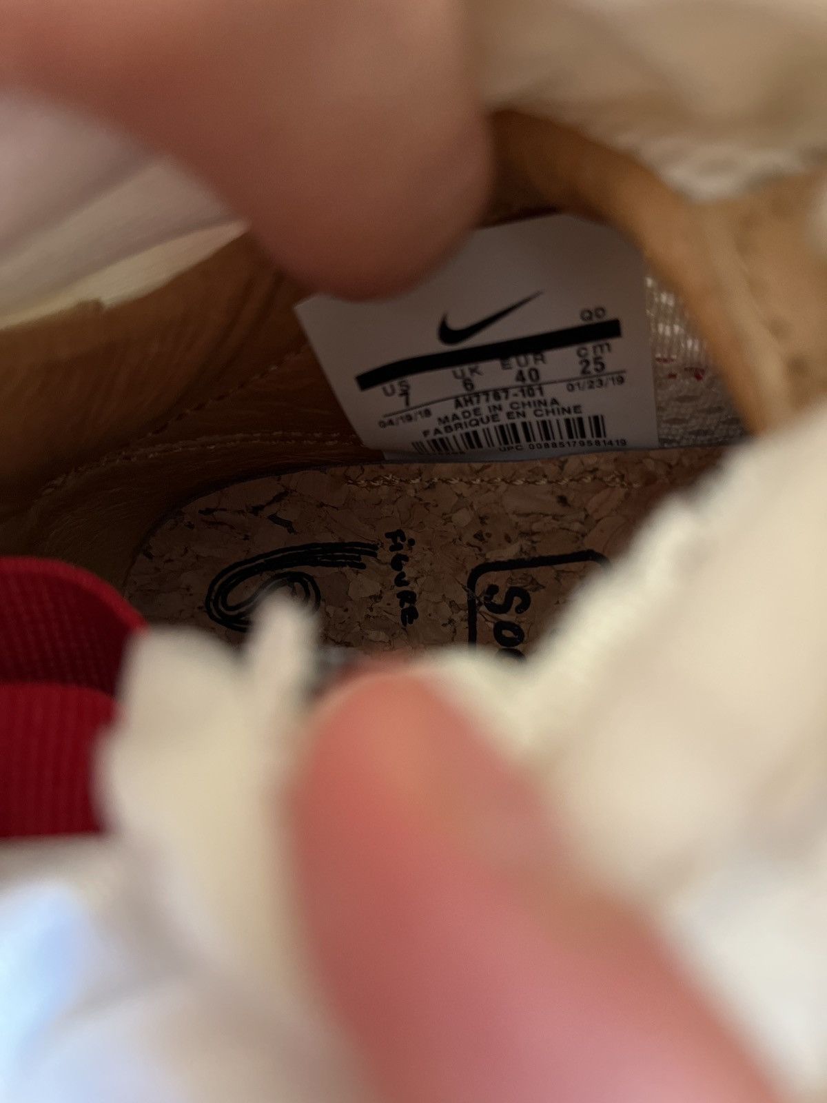 Nike × Tom Sachs Nike Tom sachs mars yard overshoe sz 7 Size US 7 / EU 40 - 3 Thumbnail
