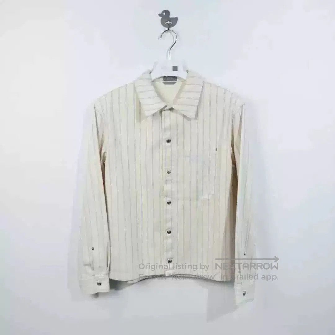 Dior dior striped logo denim jacket. Size US M / EU 48-50 / 2 - 1 Thumbnail