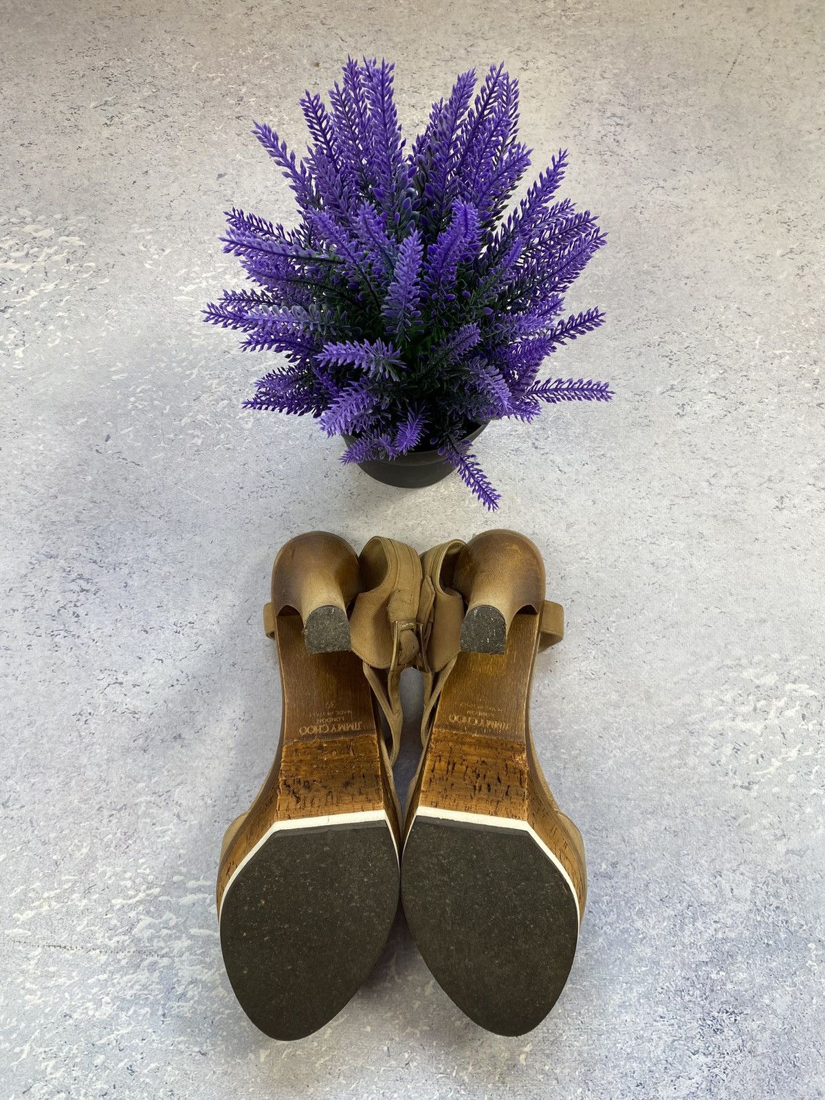 Jimmy Choo Jimmy Choo Women’s Heels Leather Suede Shoes Size 39 Size US 9 / IT 39 - 5 Thumbnail