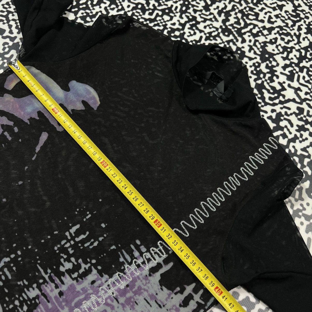 Japanese Brand Vintage Y2K Japanese Abstract Mesh Longsleeve JPG 90s Style Size M / US 6-8 / IT 42-44 - 16 Thumbnail