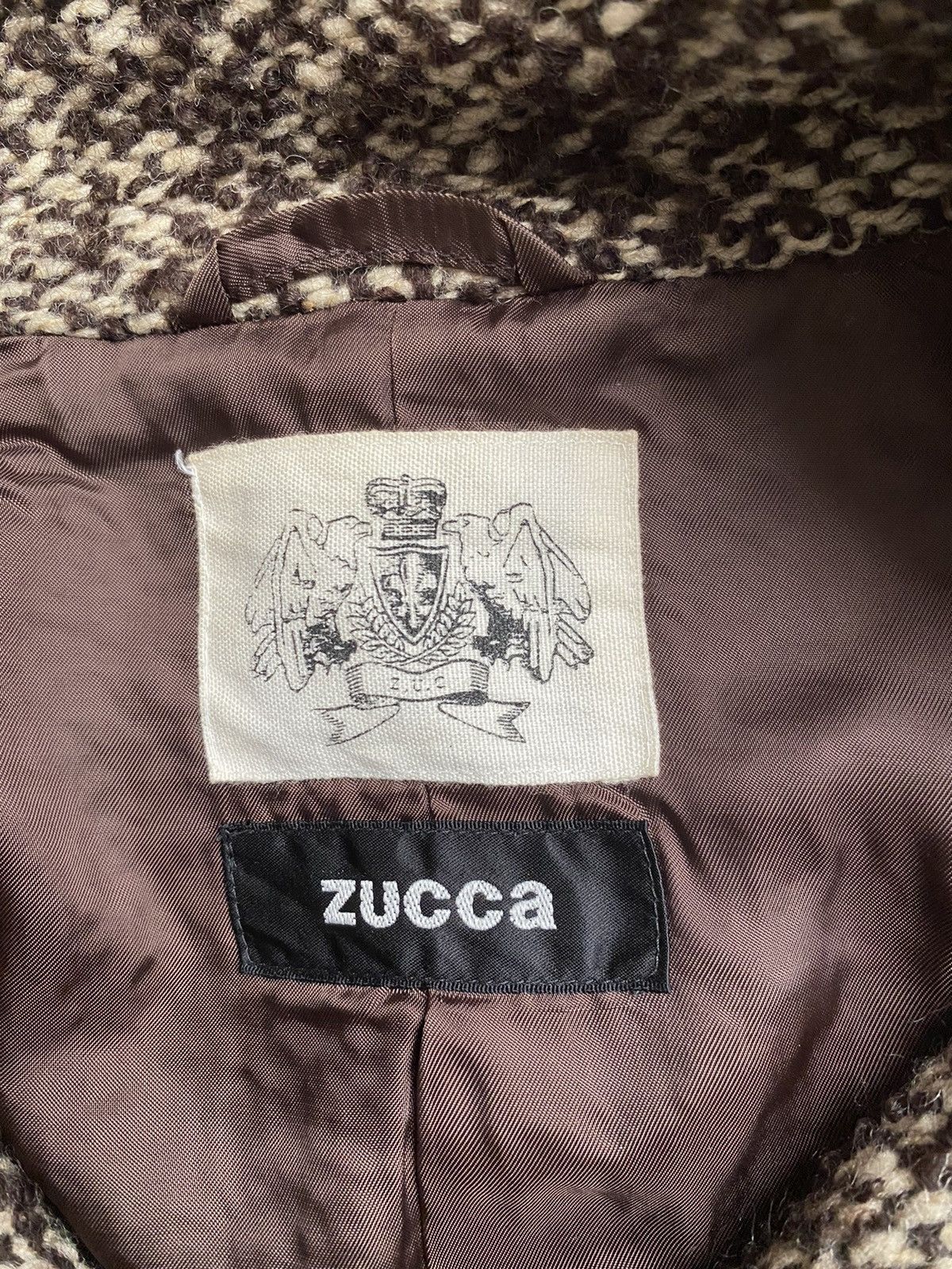 Japanese Brand × Vintage × Zucca Vintage Japanese Brand Zucca Wool Jacket 1990s Size US M / EU 48-50 / 2 - 9 Thumbnail