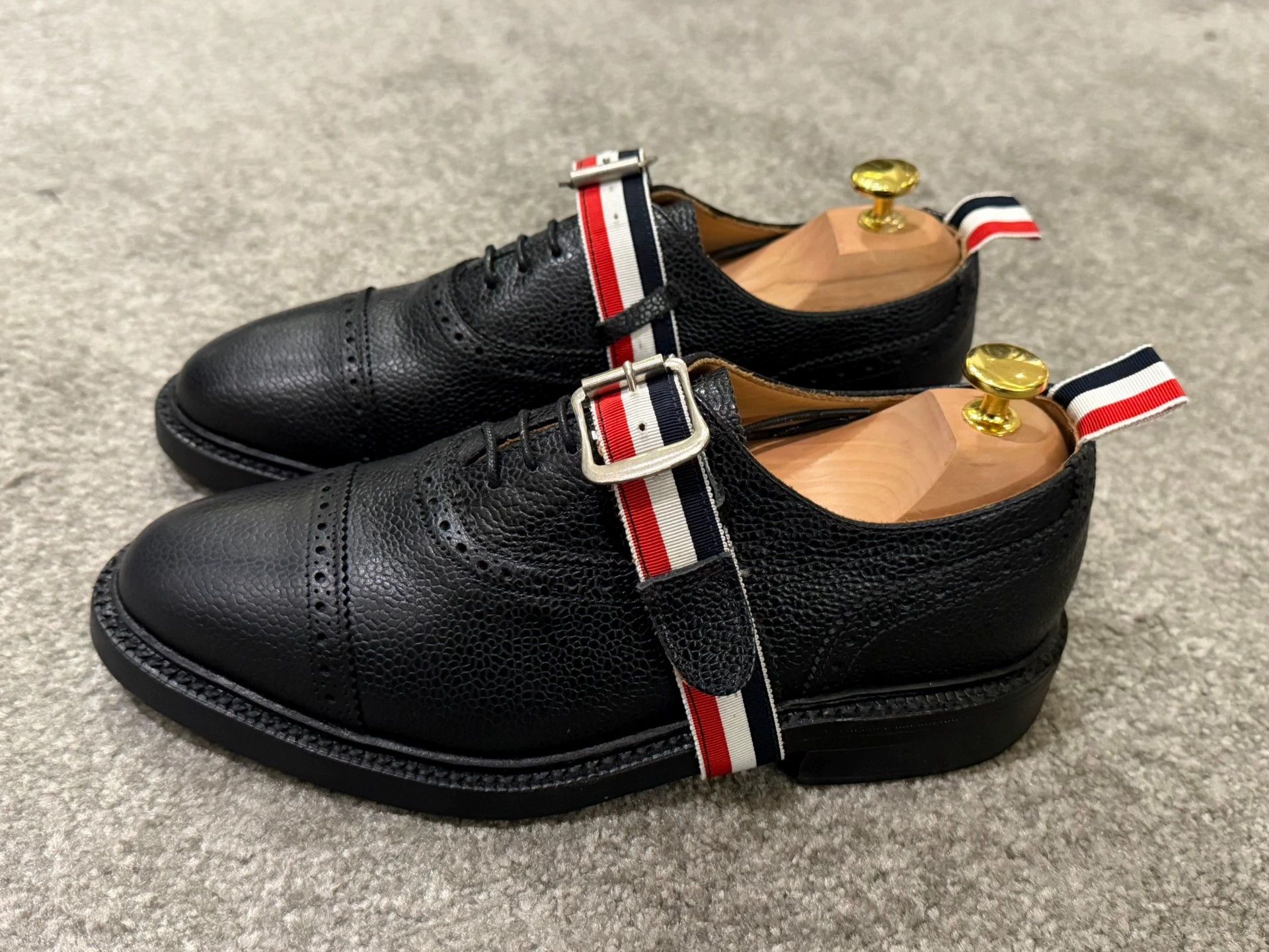 Thom Browne Thom Browne Convertible Strap Oxford Wood Sole Size 7 Size US 7 / EU 40 - 2 Thumbnail