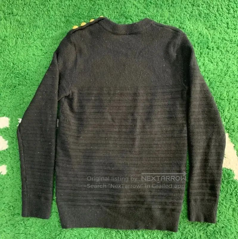 Balmain Balmain Women's Black Cashmere Blend Sweater . Size S / US 4 / IT 40 - 2 Thumbnail