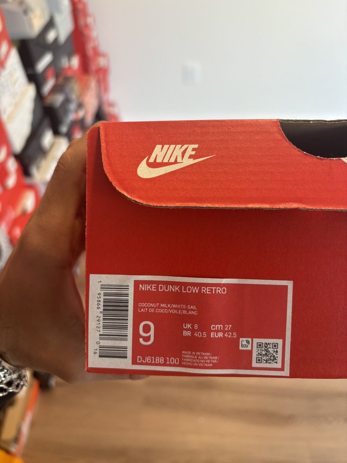 Nike Nike Dunk Low Coconut Milk 2022 Size US 9 / EU 42 - 8 Thumbnail