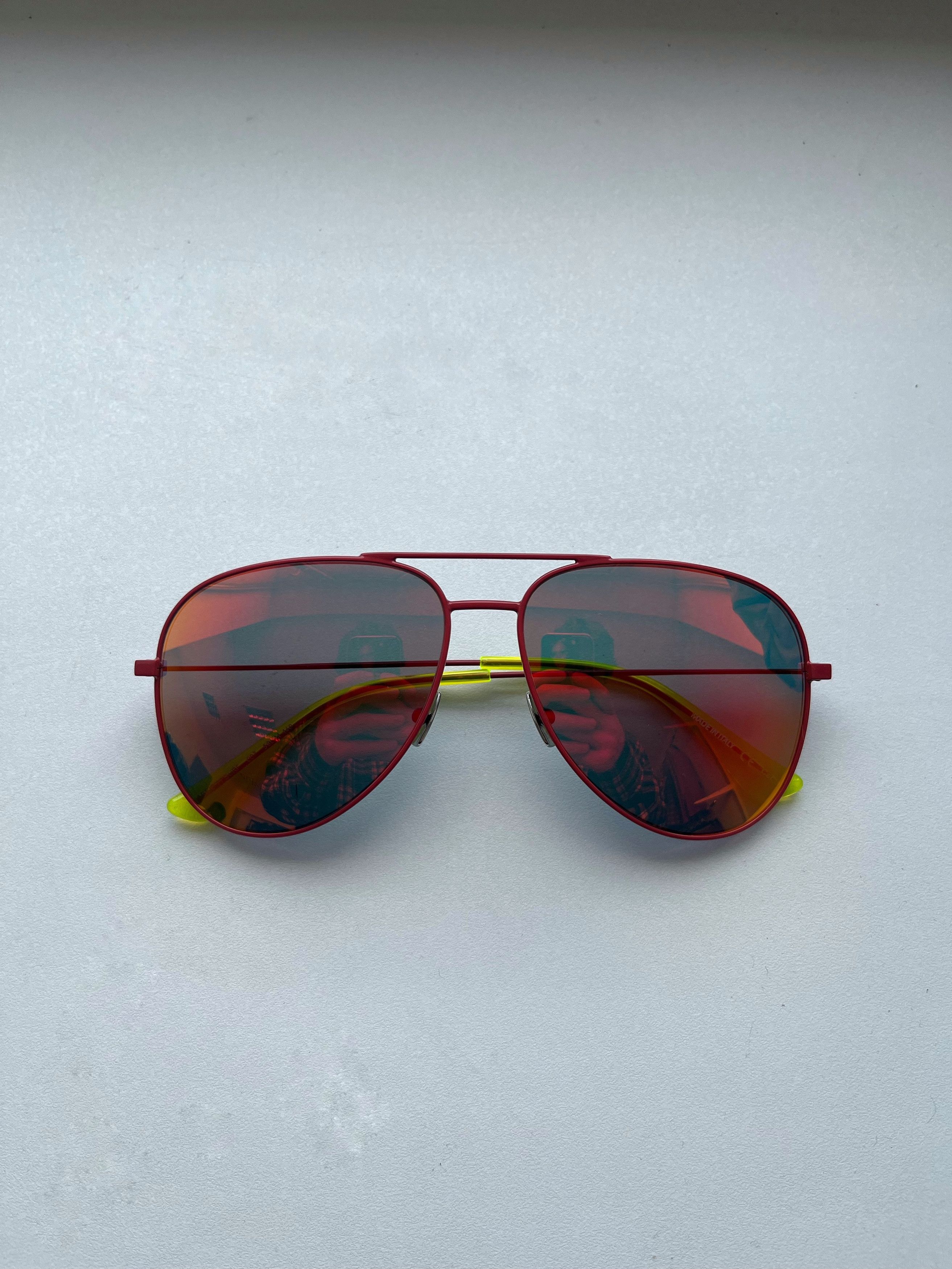 Hedi Slimane × Saint Laurent Paris Saint Laurent Classic 11 Surf “Surf Sound” Sunglasses Size ONE SIZE - 2 Thumbnail