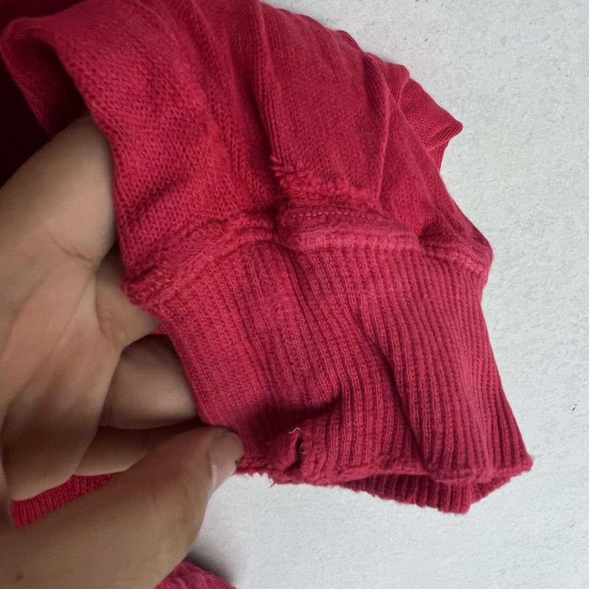 Other Vintage Kenzo Red Sweatshirt With Embroidered Logo Size S Size US S / EU 44-46 / 1 - 6 Thumbnail