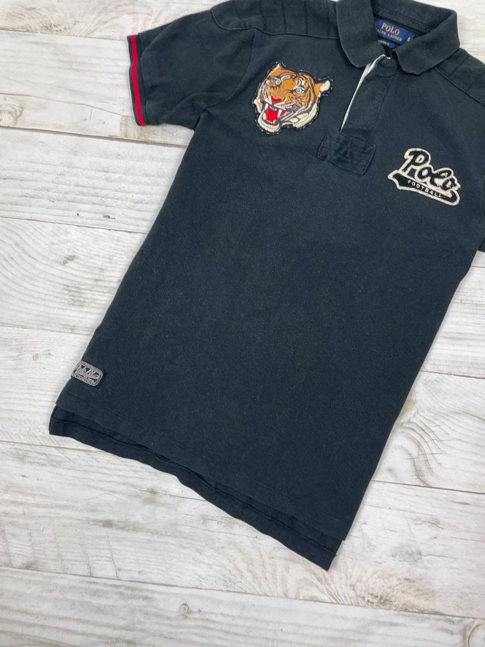Polo Ralph Lauren Vintage Polo Ralph Lauren Football Tiger Rugby Shirt Y2K Size US S / EU 44-46 / 1 - 4 Thumbnail