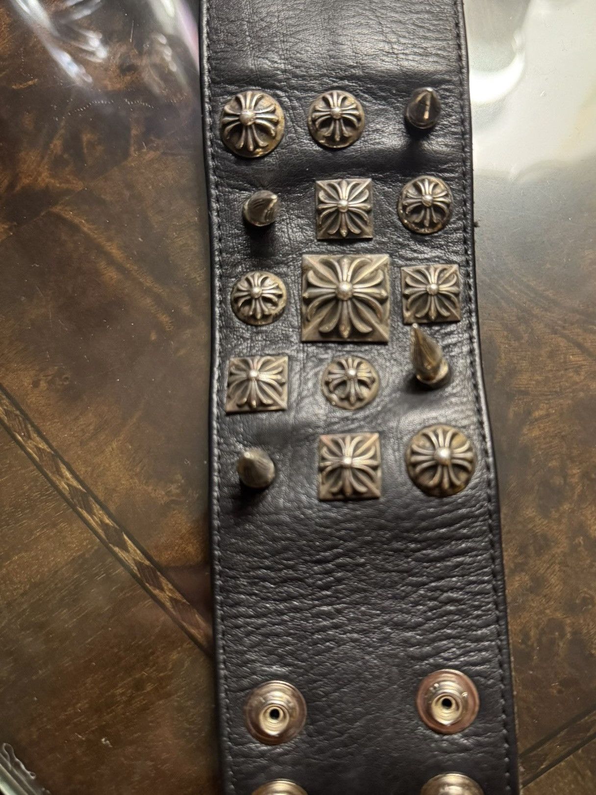 Chrome Hearts RARE Alligator Punk Stud Spike Bracelet Size ONE SIZE - 6 Thumbnail