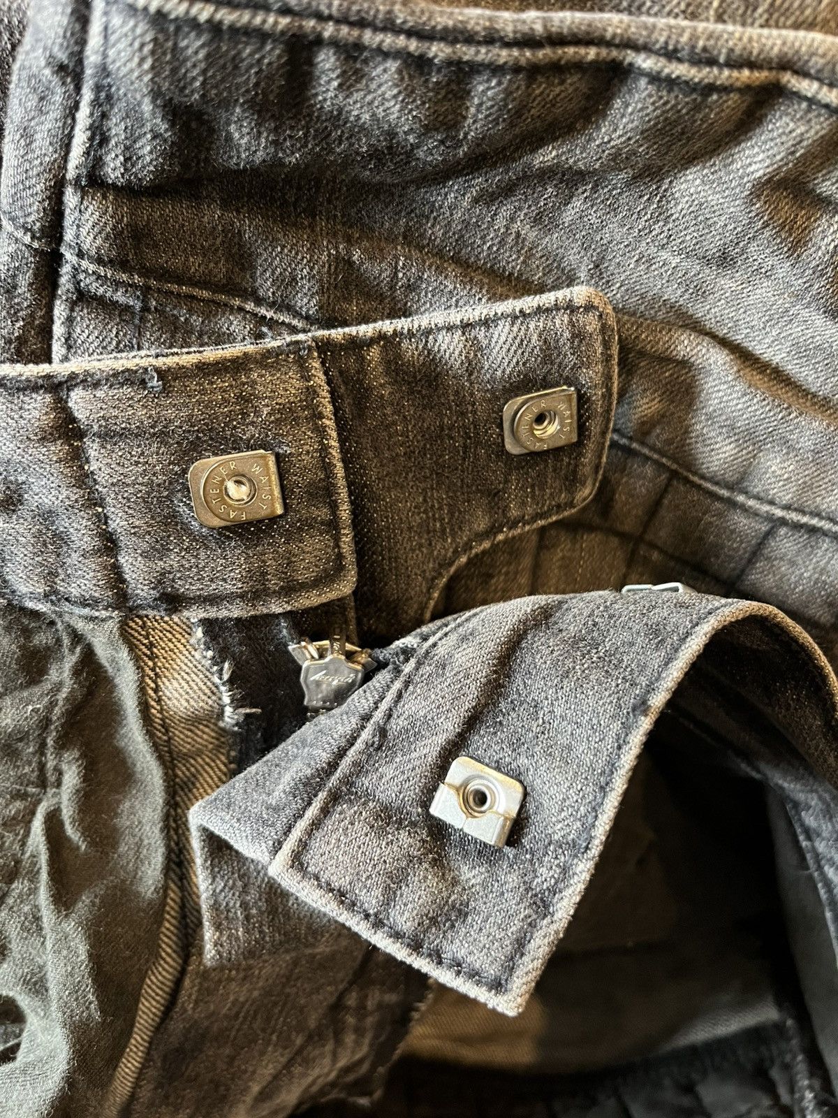 Balmain Decarnin quilted heavy biker jeans Size US 30 / EU 46 - 7 Thumbnail
